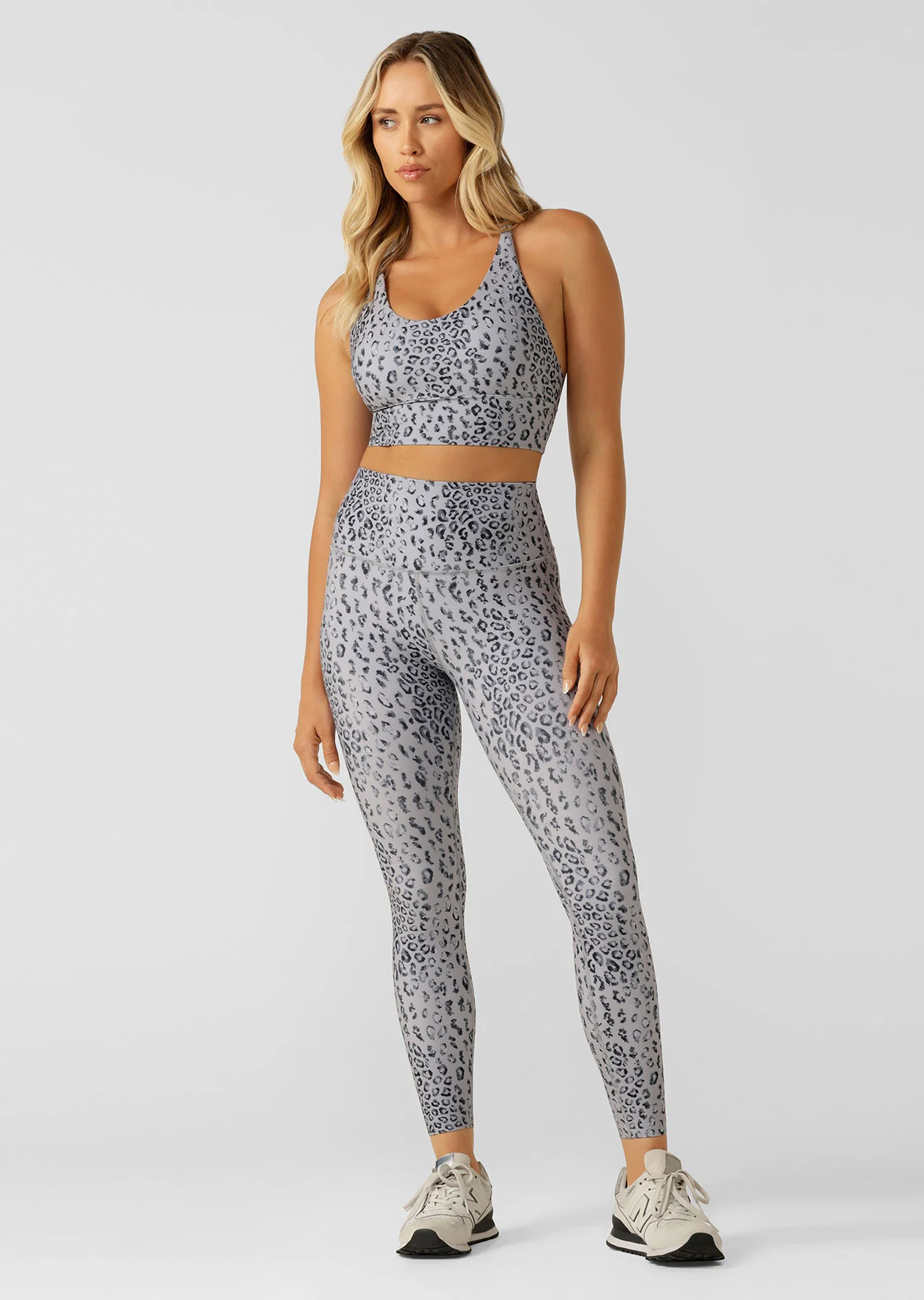 Wild Leopard Hi Fold Ankle Biter Leggings