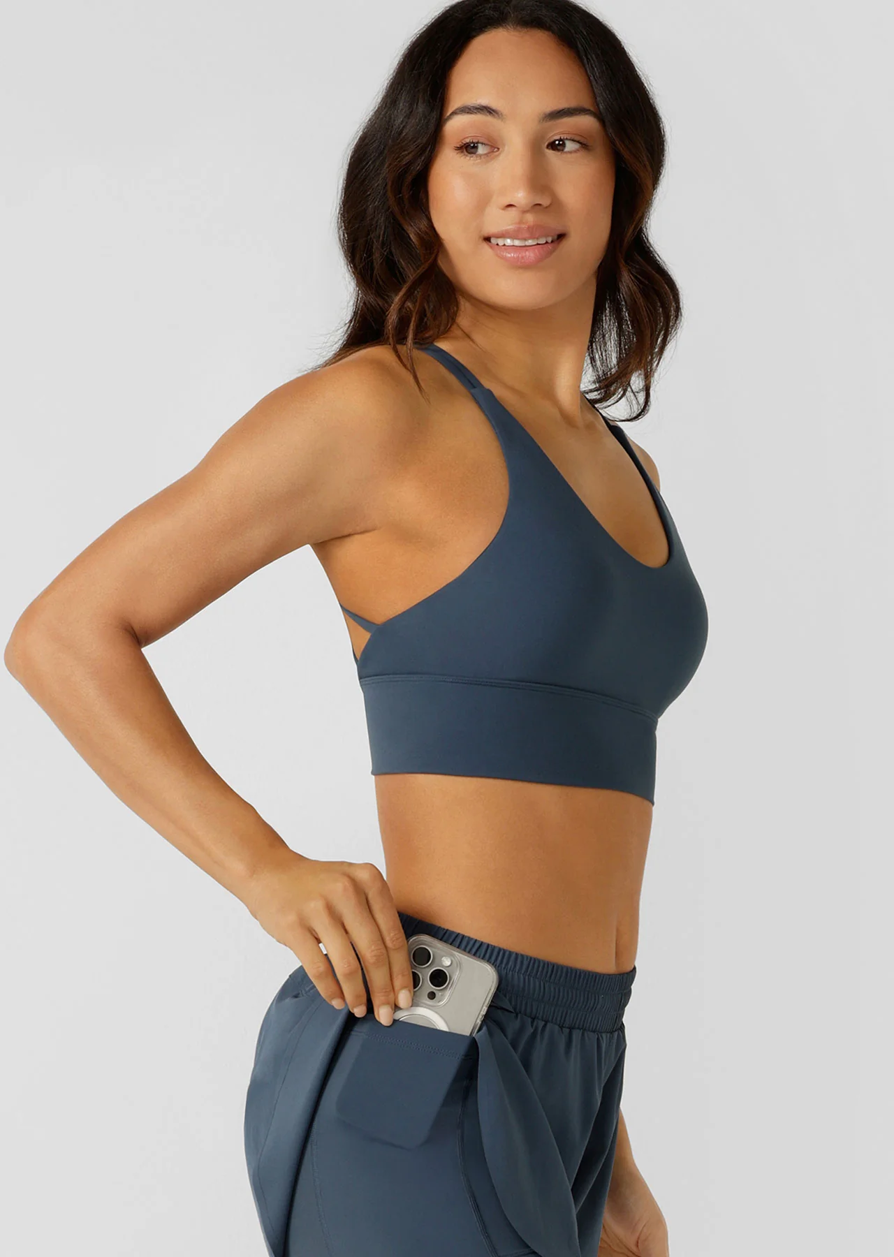 Lotus Longline Sports Bra