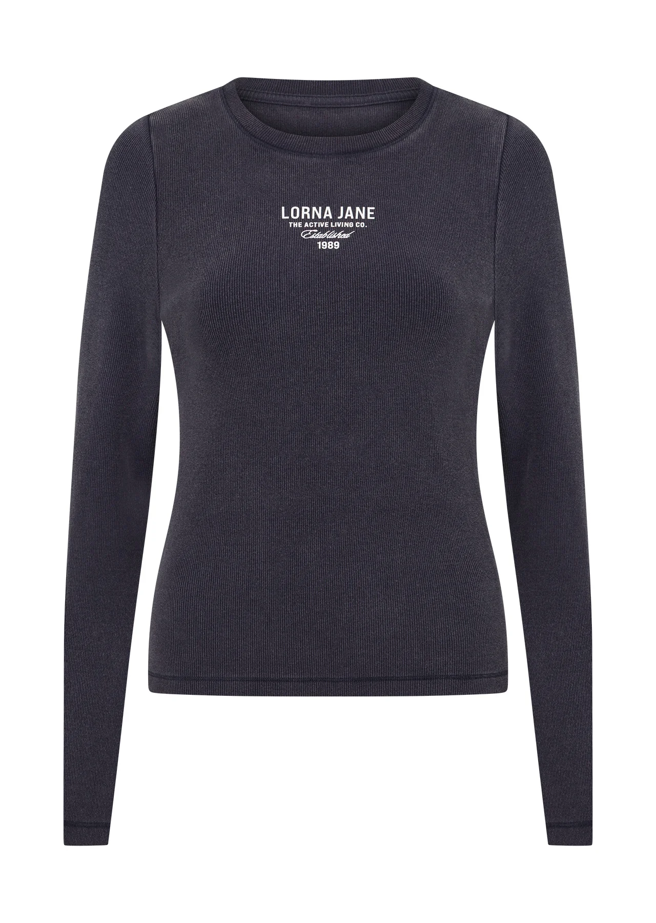 Original Sport Washed Rib Long Sleeve Top