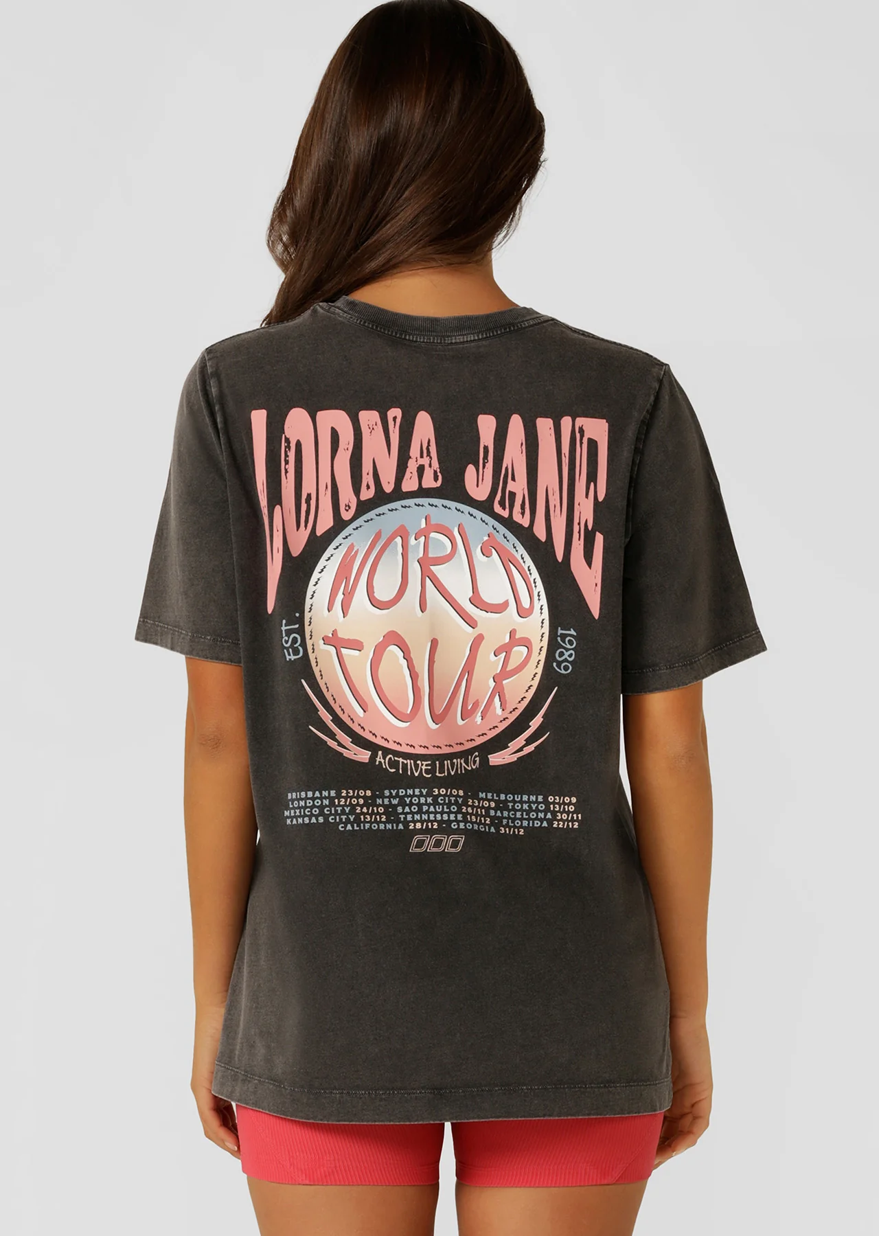 Lorna Jane World Tour T-Shirt