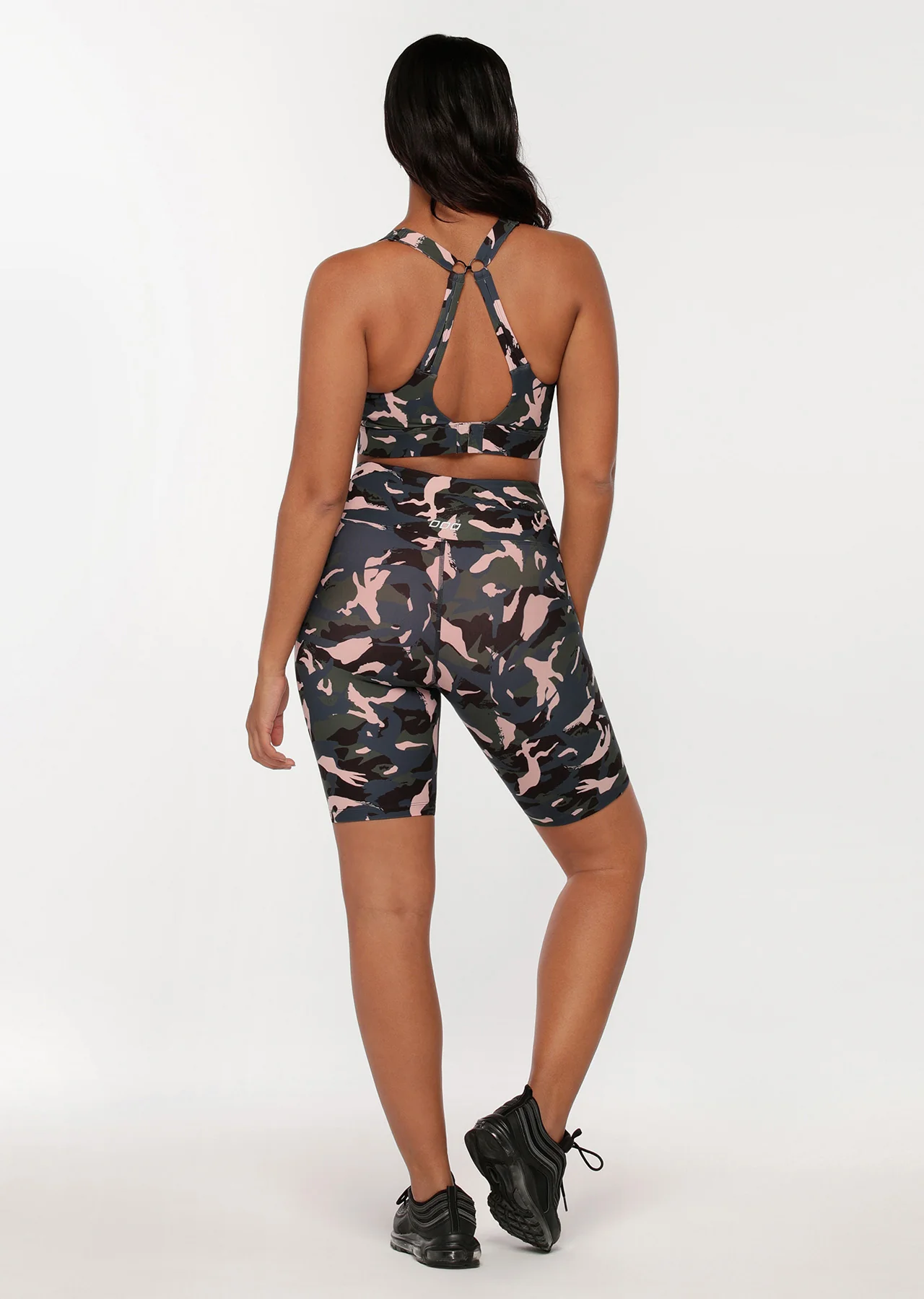 Off Duty Camo Bike Shorts