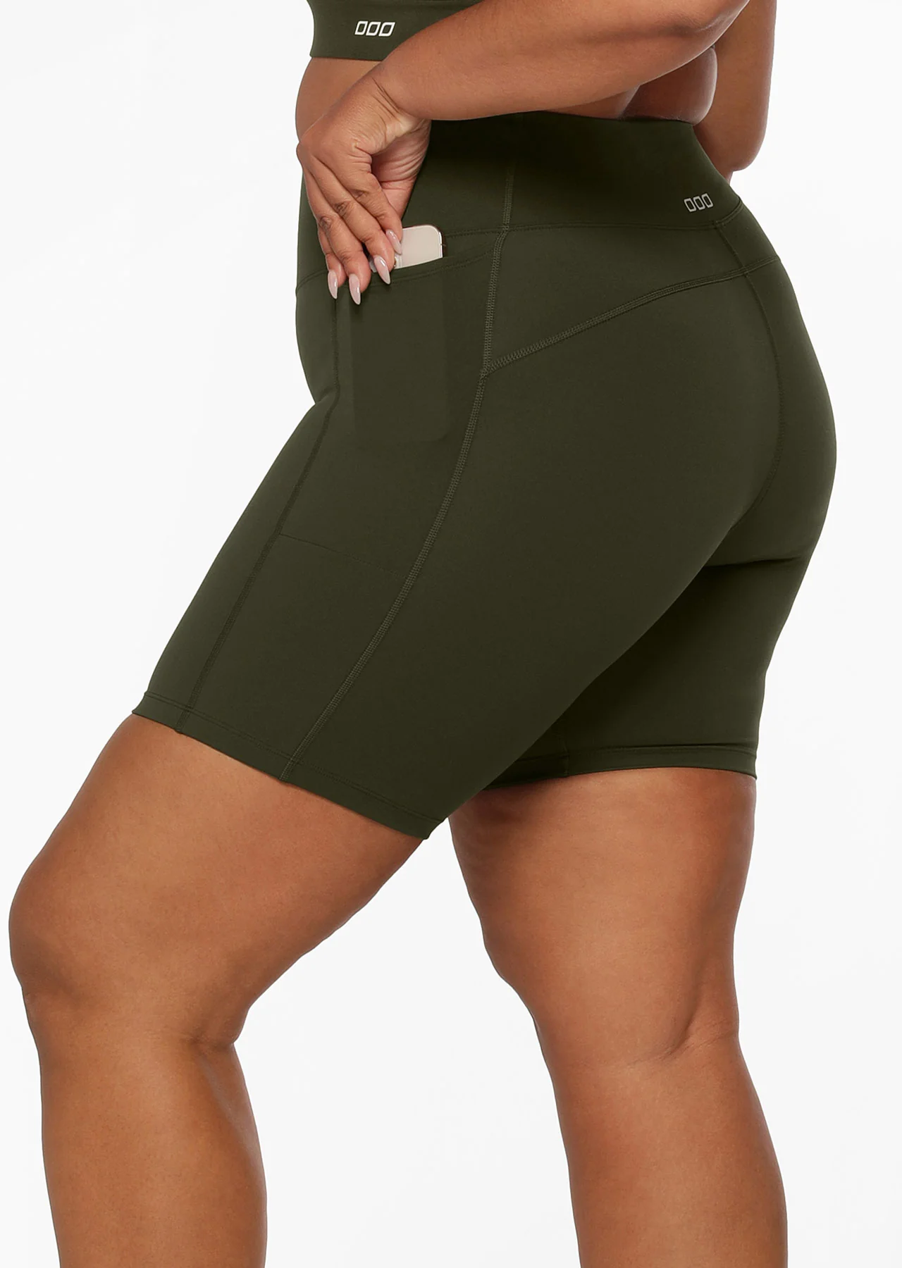 Amy Phone Pocket Tech Bike Shorts