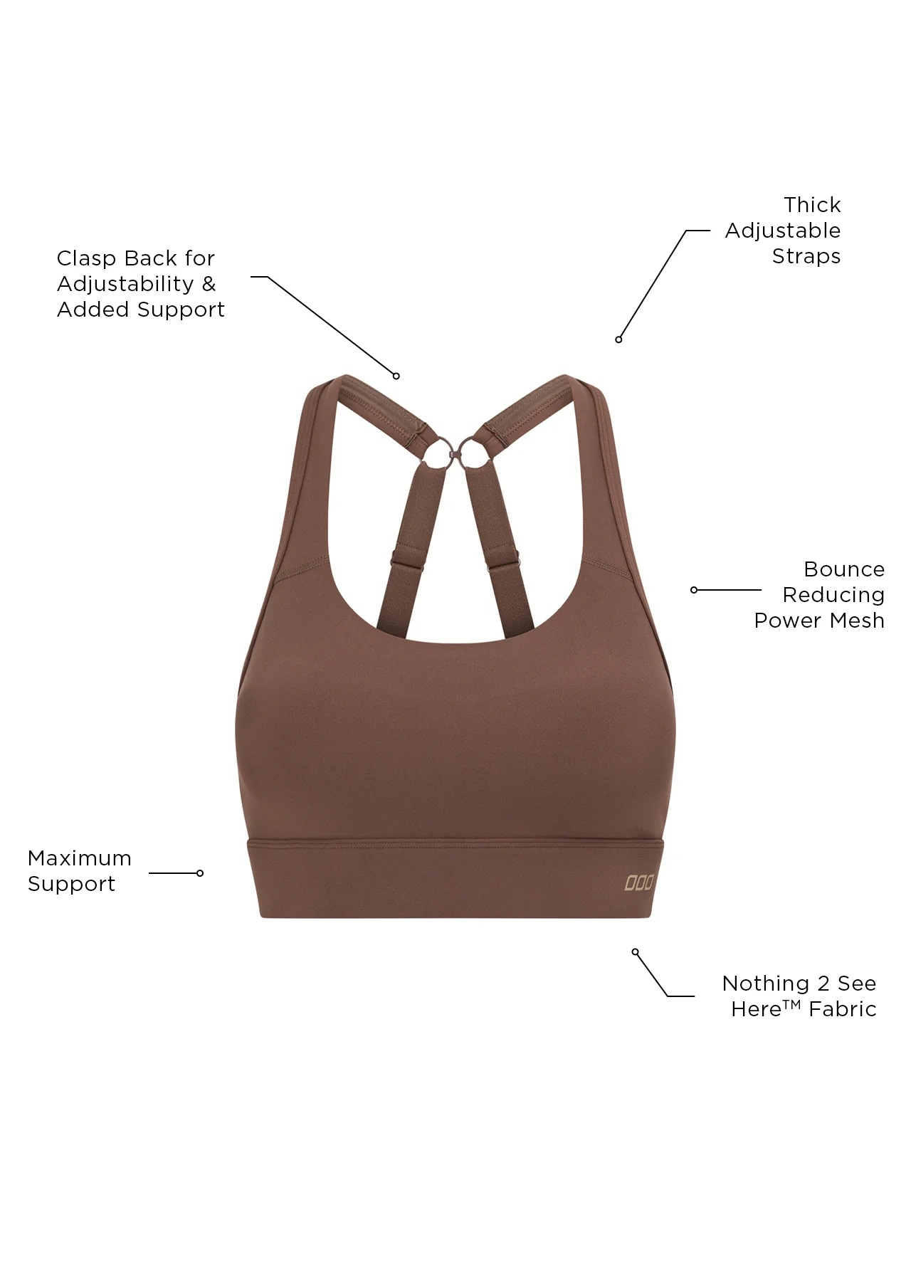 Amy Maximum Support Sports Bra