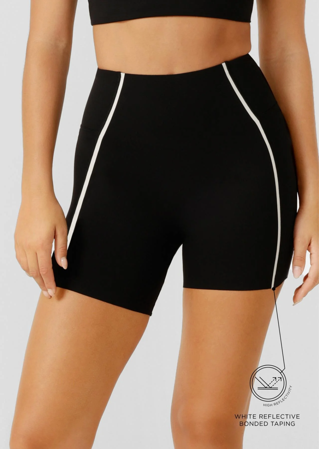 Night Runner 16cm Bike Shorts