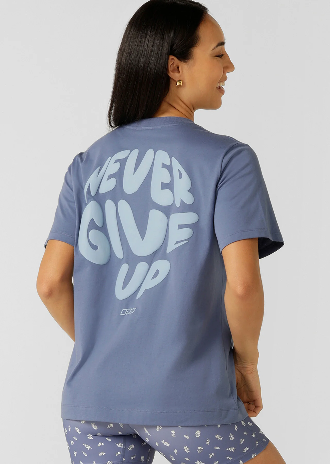 Never Give Up Relaxed T-shirt