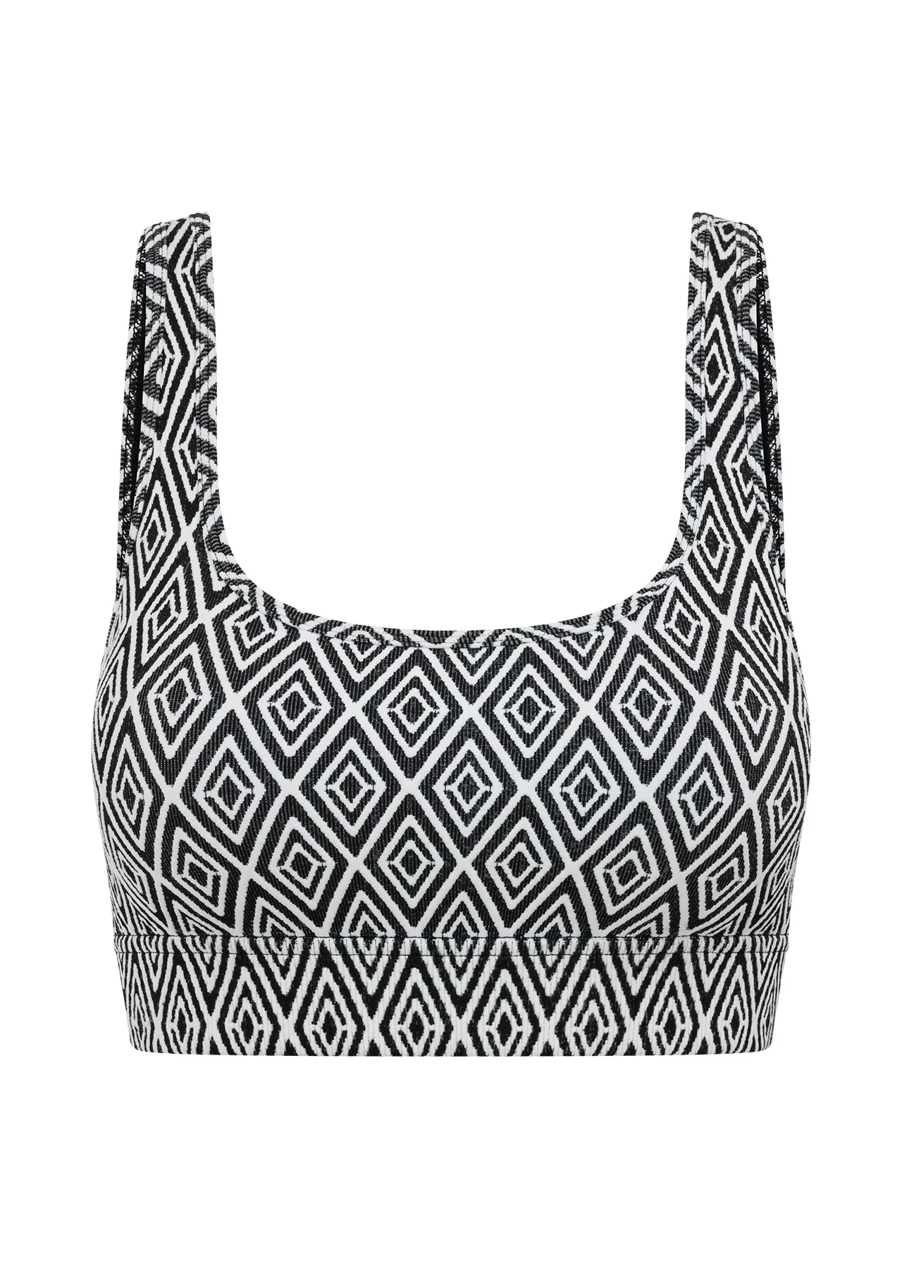 Retro Seamless Sports Bra