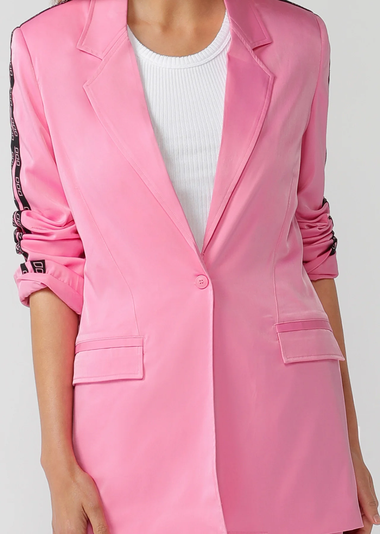Satin Street Style Blazer