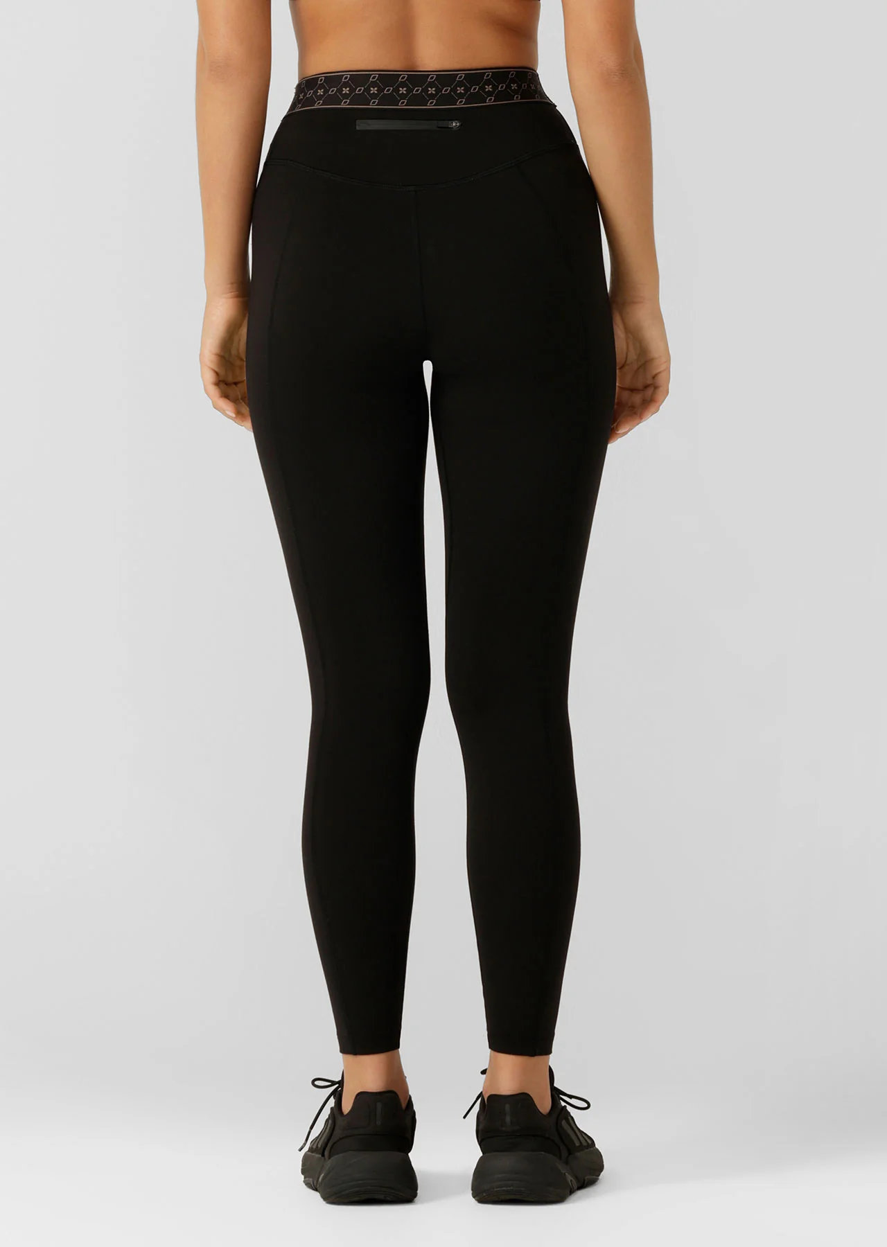 High Definition Zip Pocket Full Length Leggings