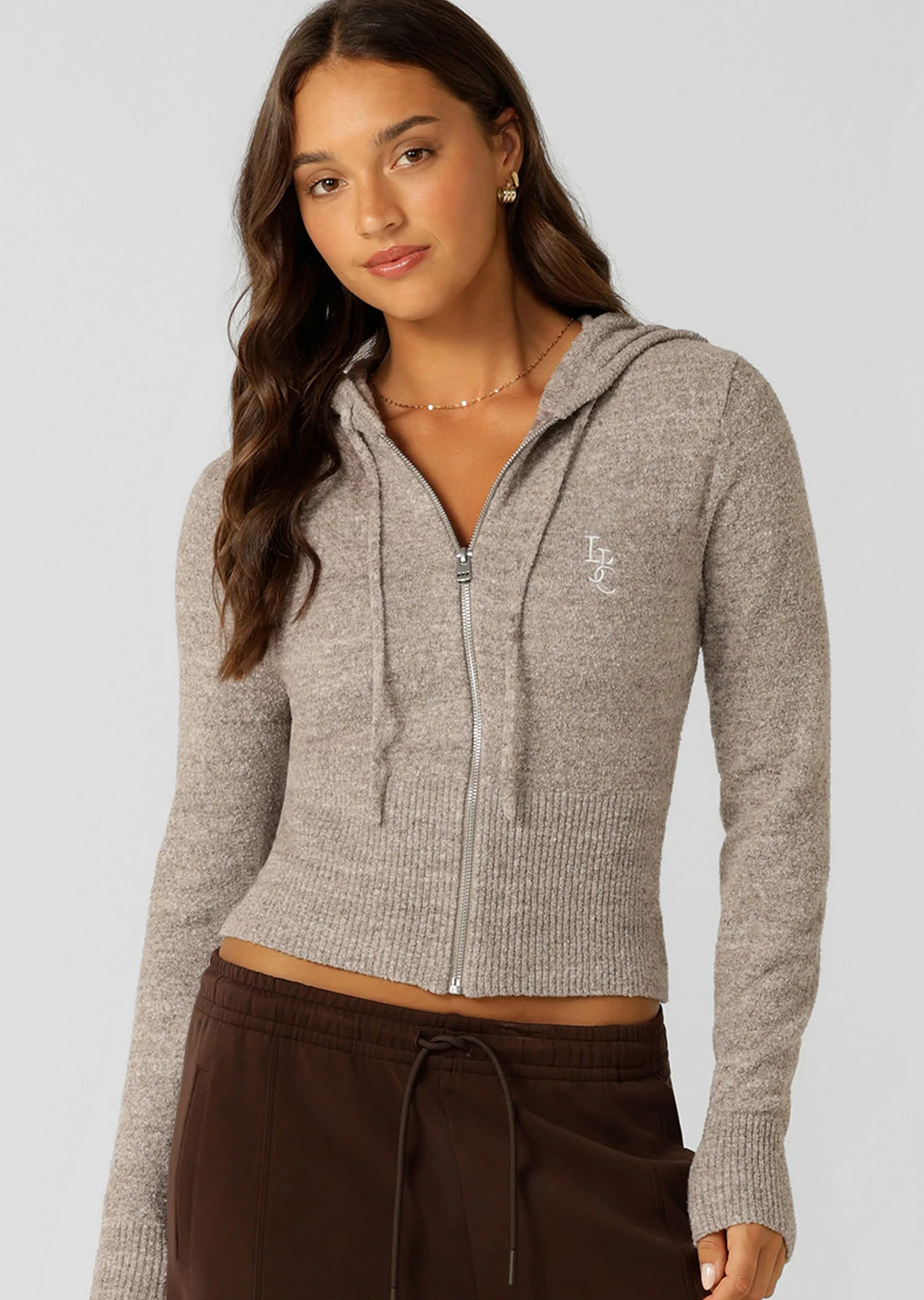Luxe Lounge Knit Hoodie