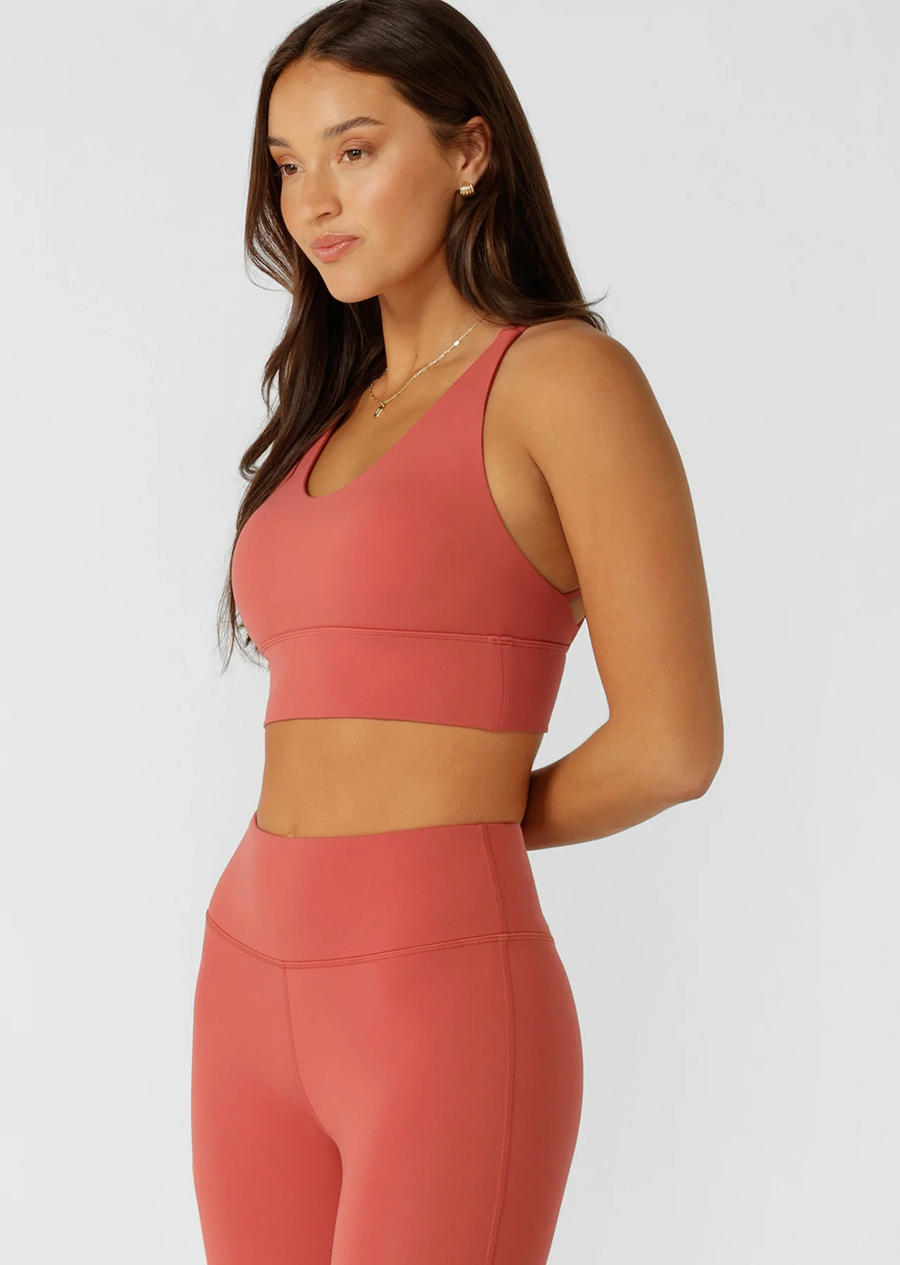 Lotus Longline Sports Bra