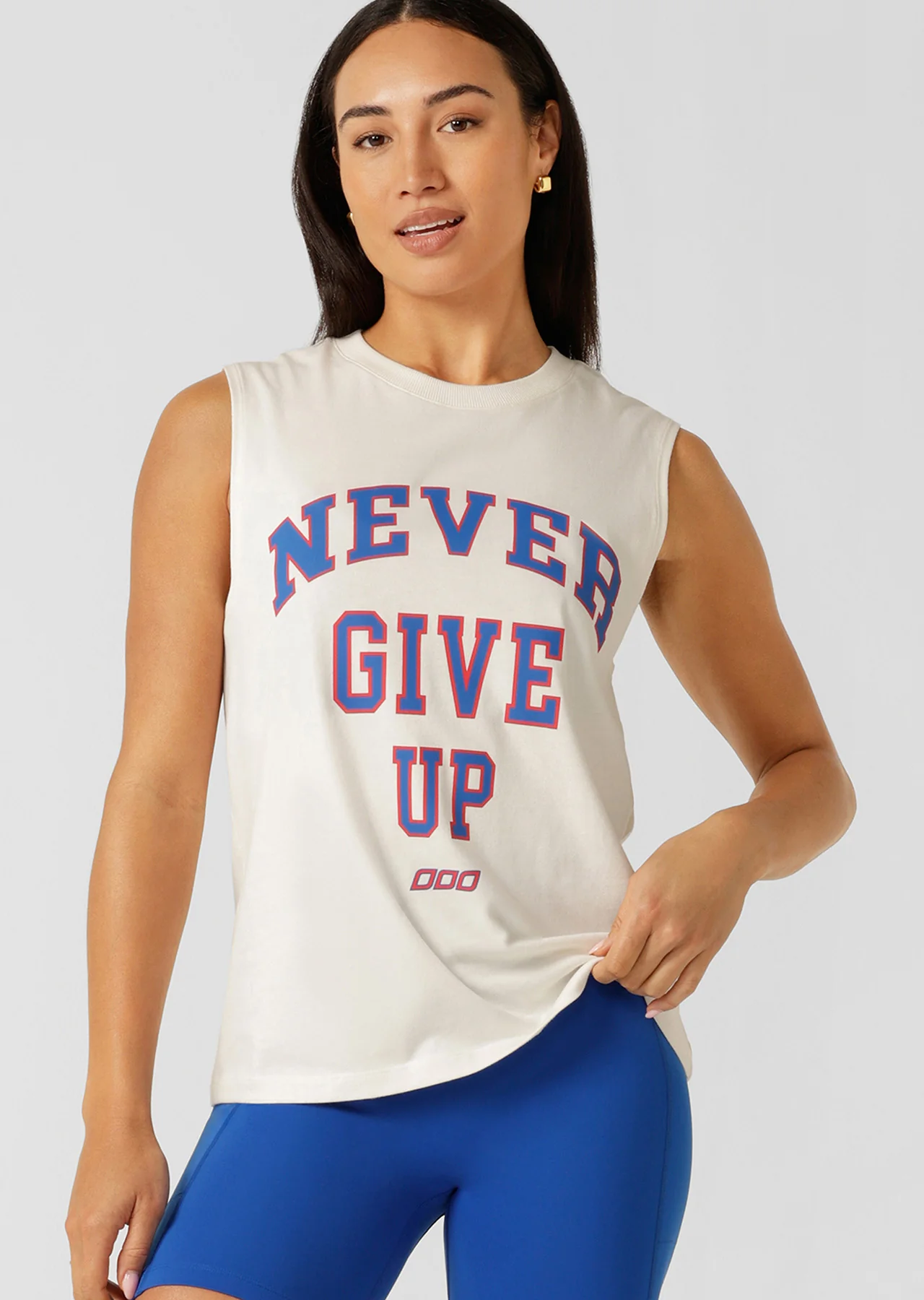 Never Give up Muscle Tank