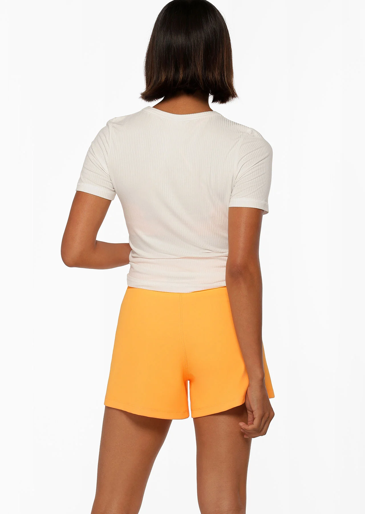 Defining Moment Rib Short Sleeve Top