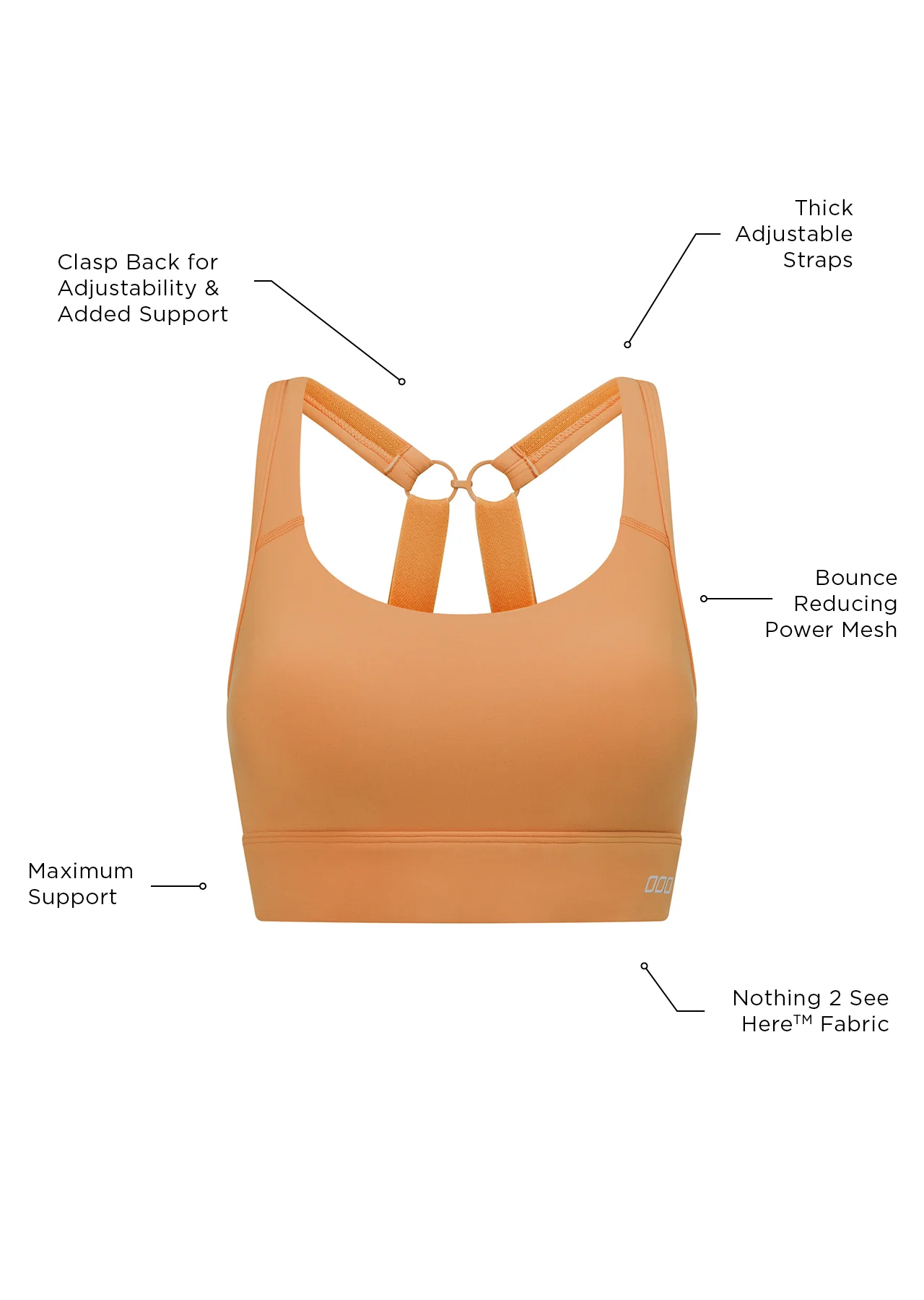 Amy Maximum Support Sports Bra