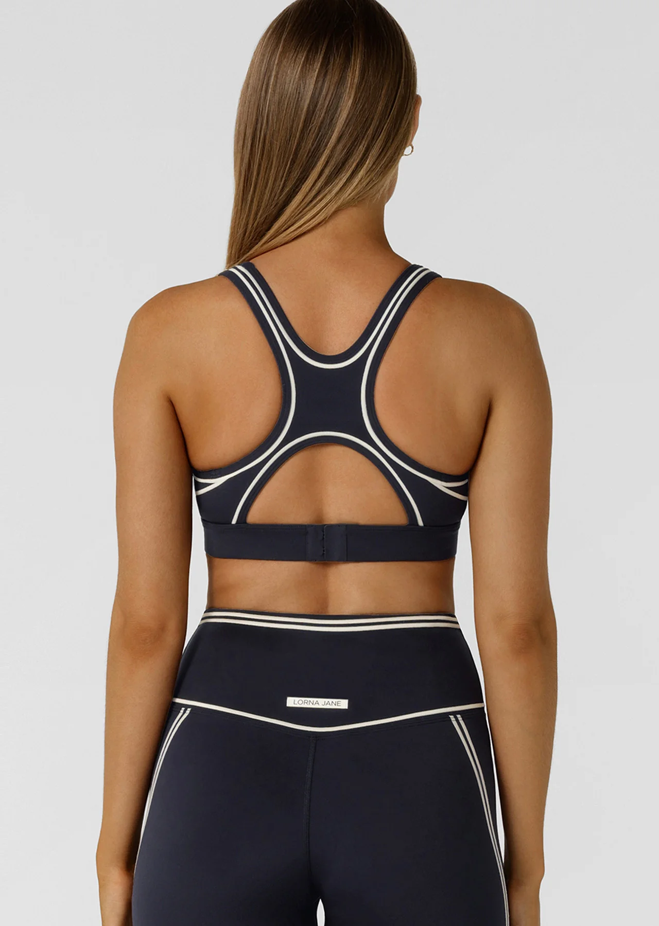 Retro Track High Support Sports Bra