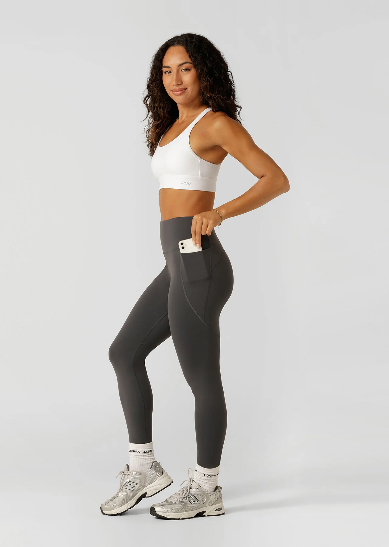 Amy Thermal Phone Pocket Full Length Leggings