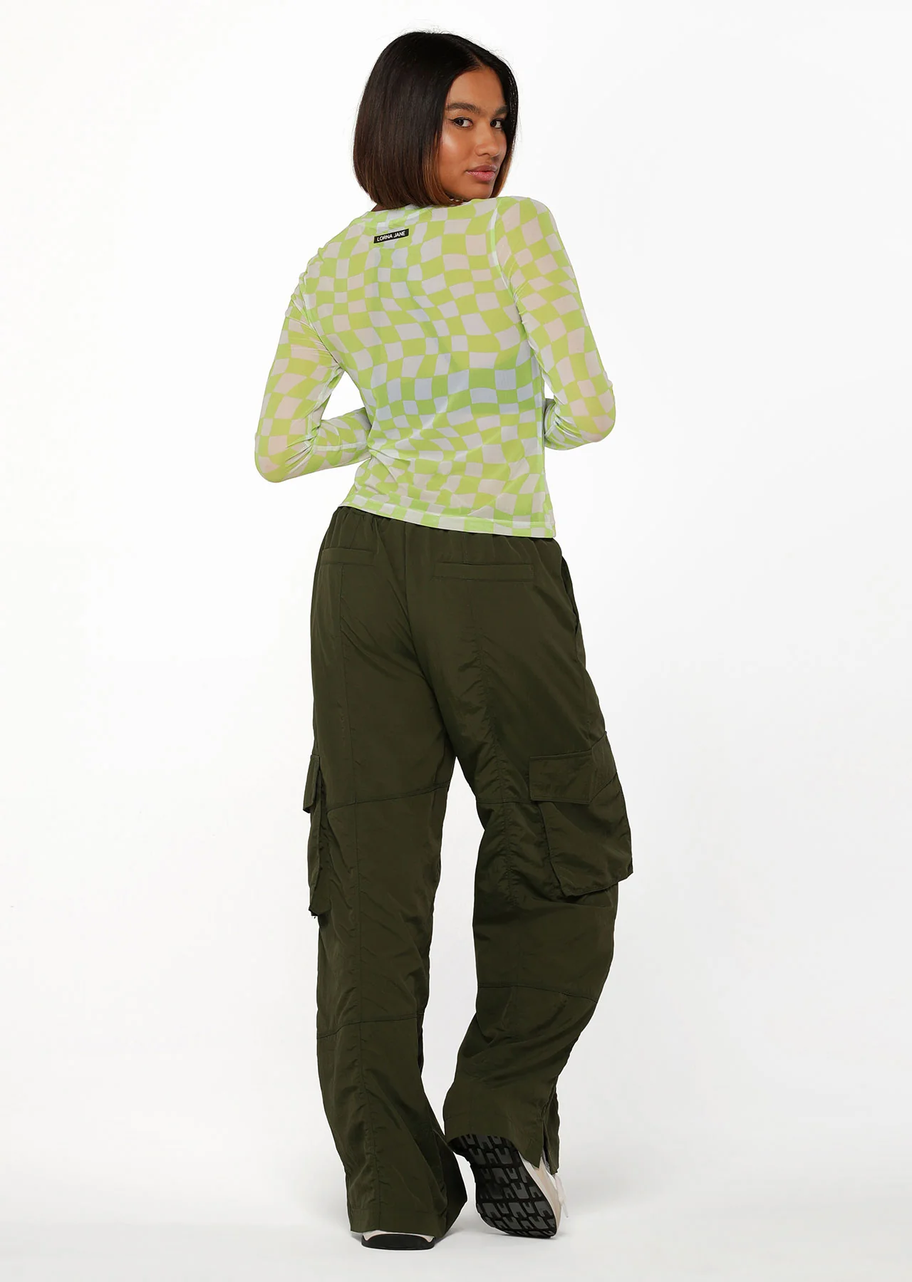 Naughties Nostalgic Mesh Long Sleeve Top