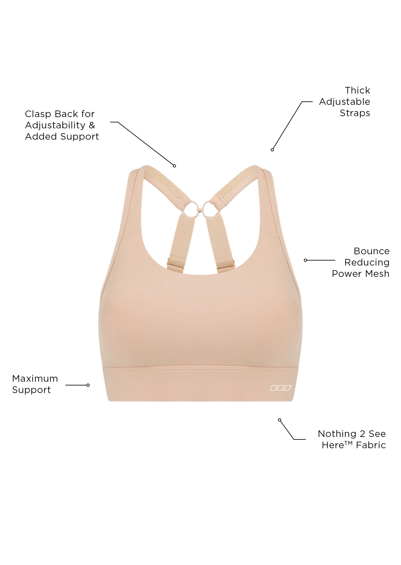 Amy Maximum Support Sports Bra