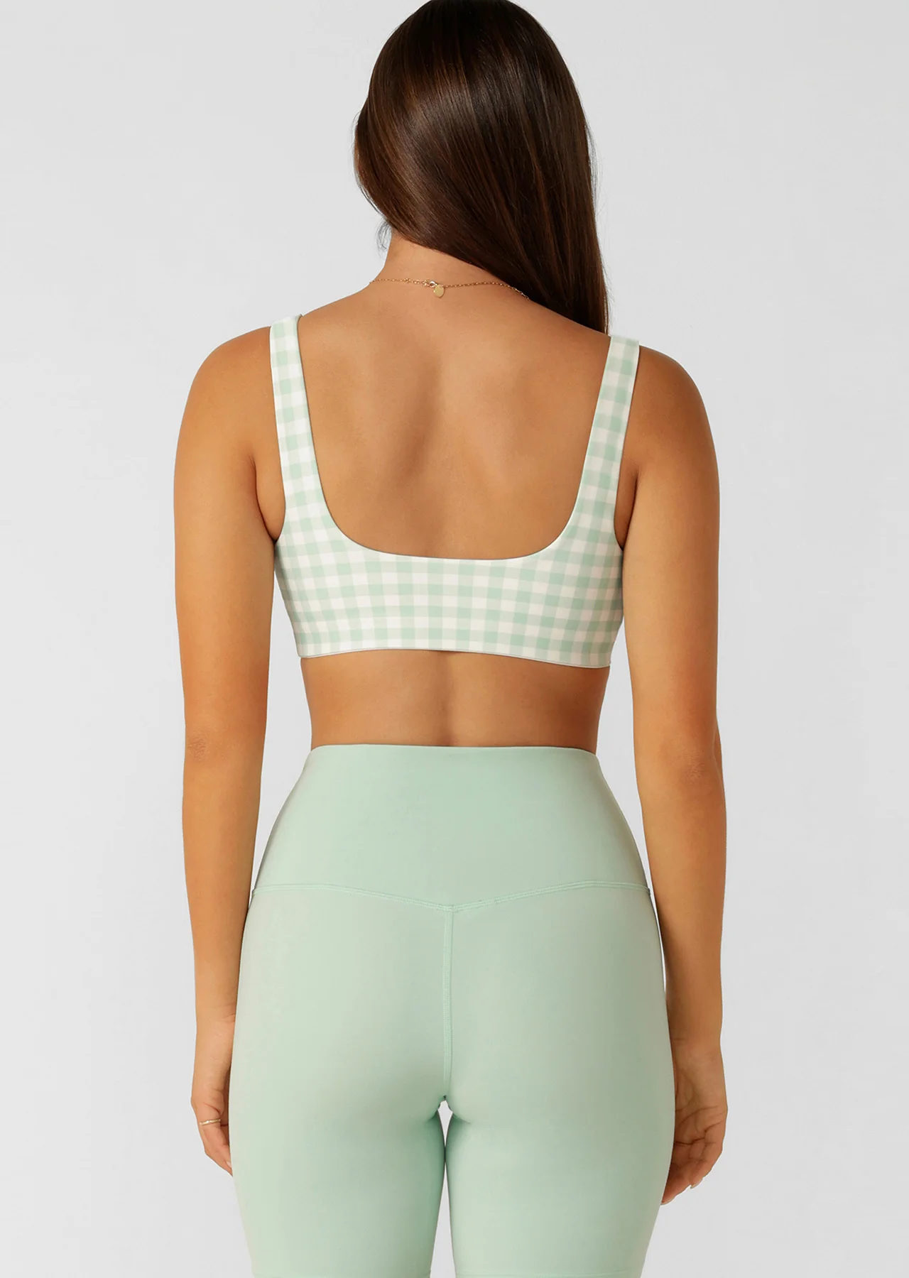 Sweet Gingham Sports Bra