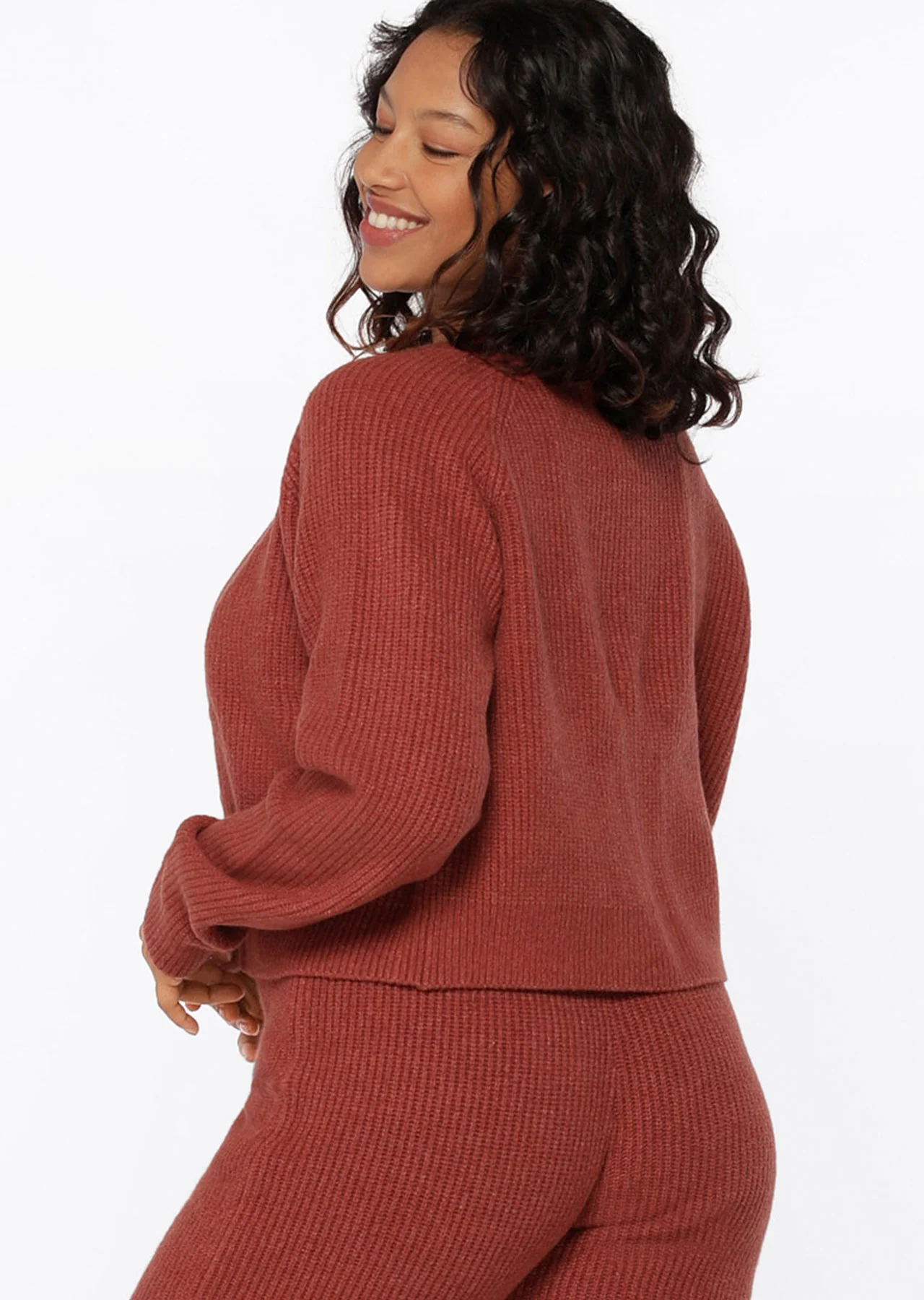 Merino Blend Knit Cardi