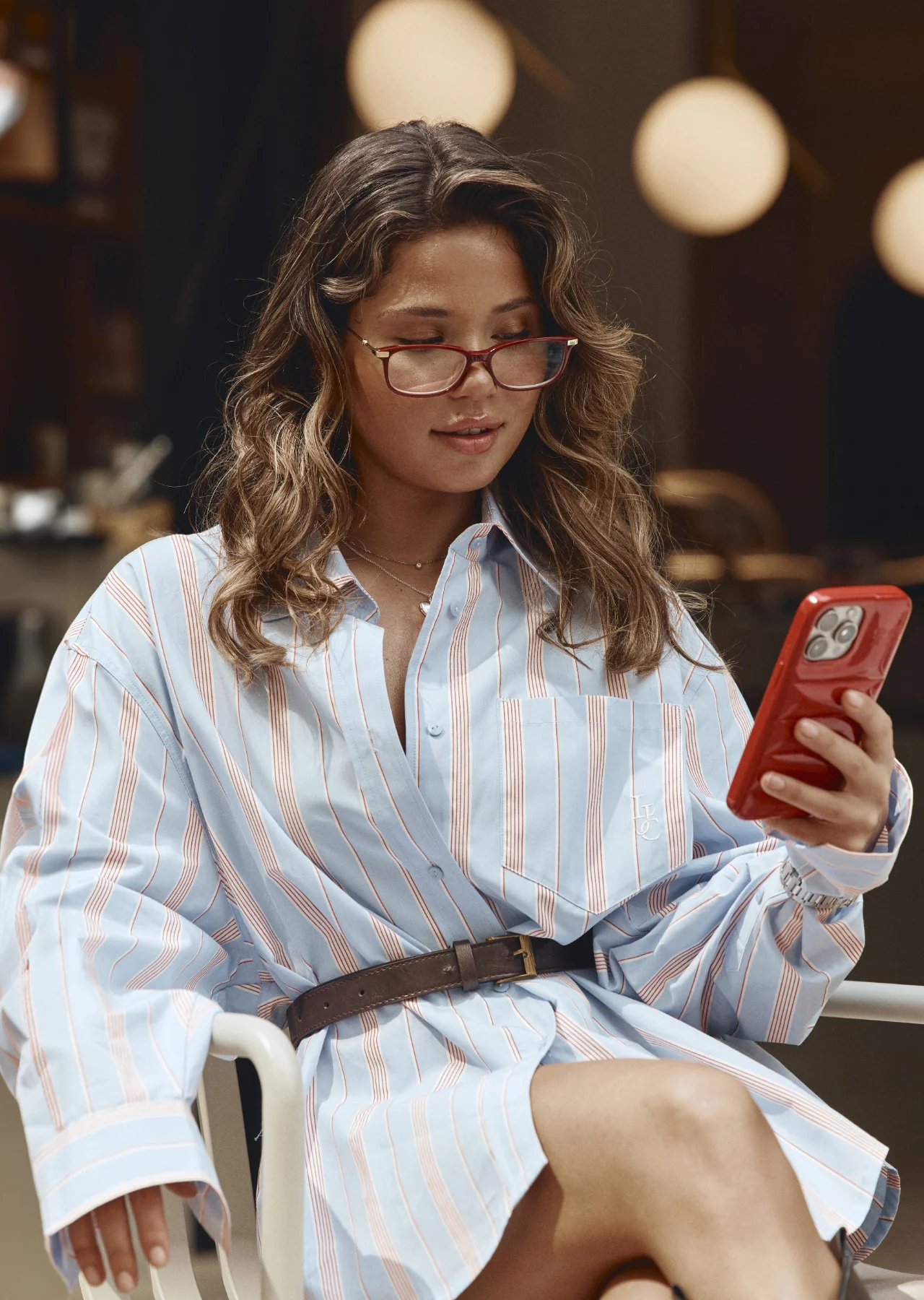 Love Lounge Stripe Shirt