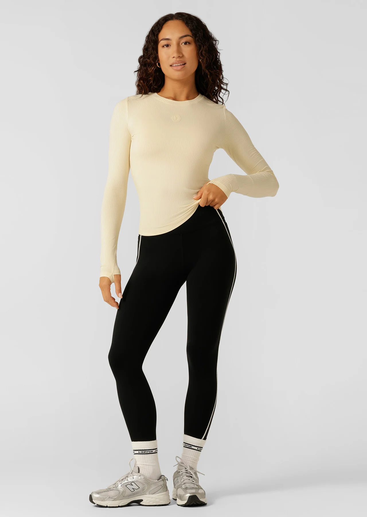 Movement Long Sleeve Rib Top