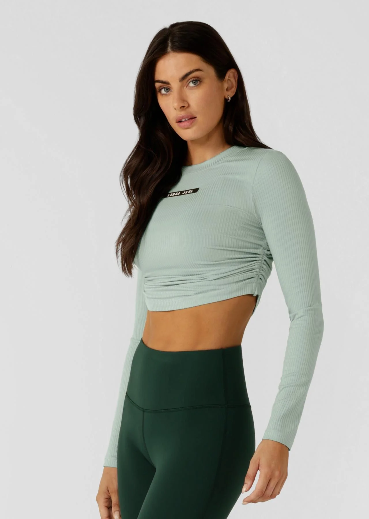 Easy Adjust Longsleeve Rib Top
