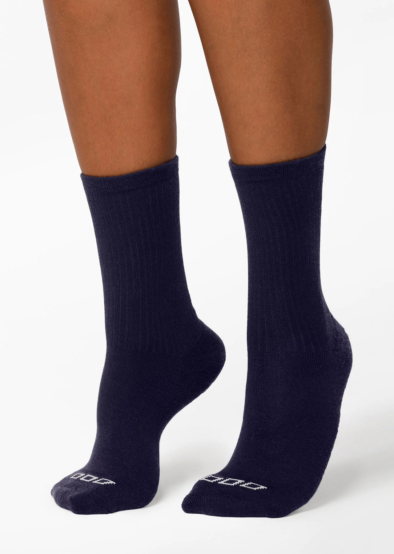 Merino Wool Blend Quarter Crew Socks