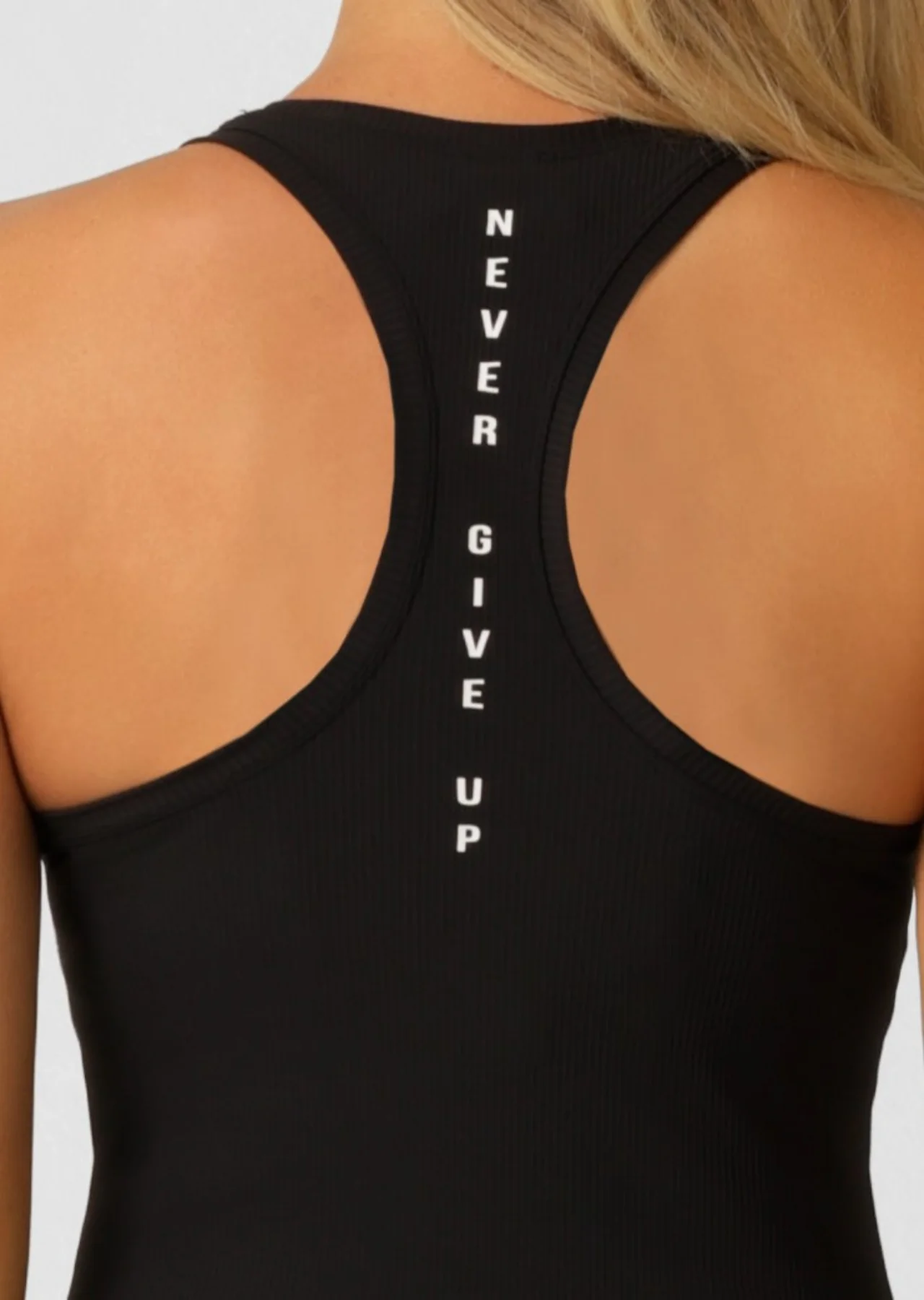 Amy Fitted Active Rib Tank