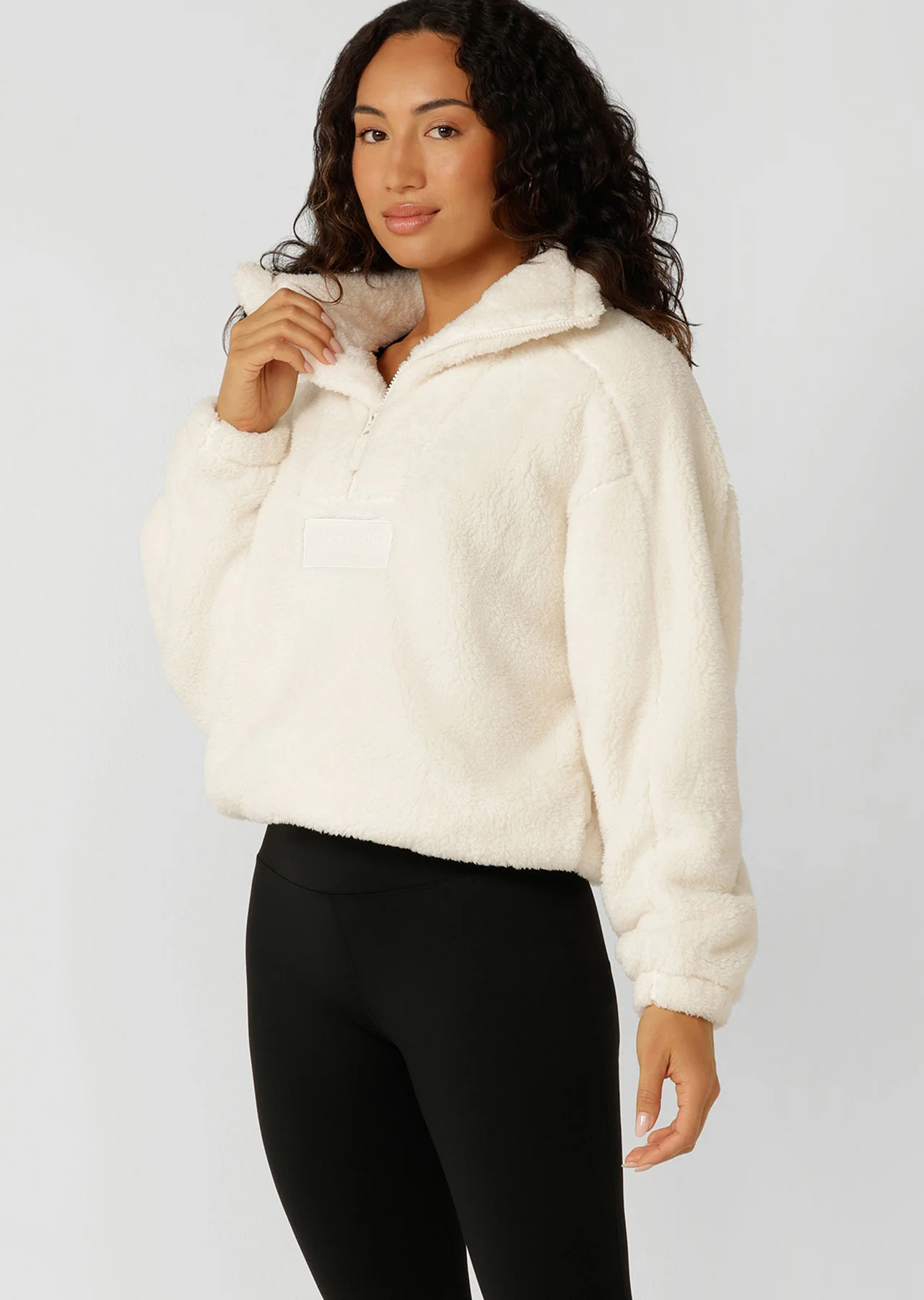Everyday Teddy Quarter Zip Sweat