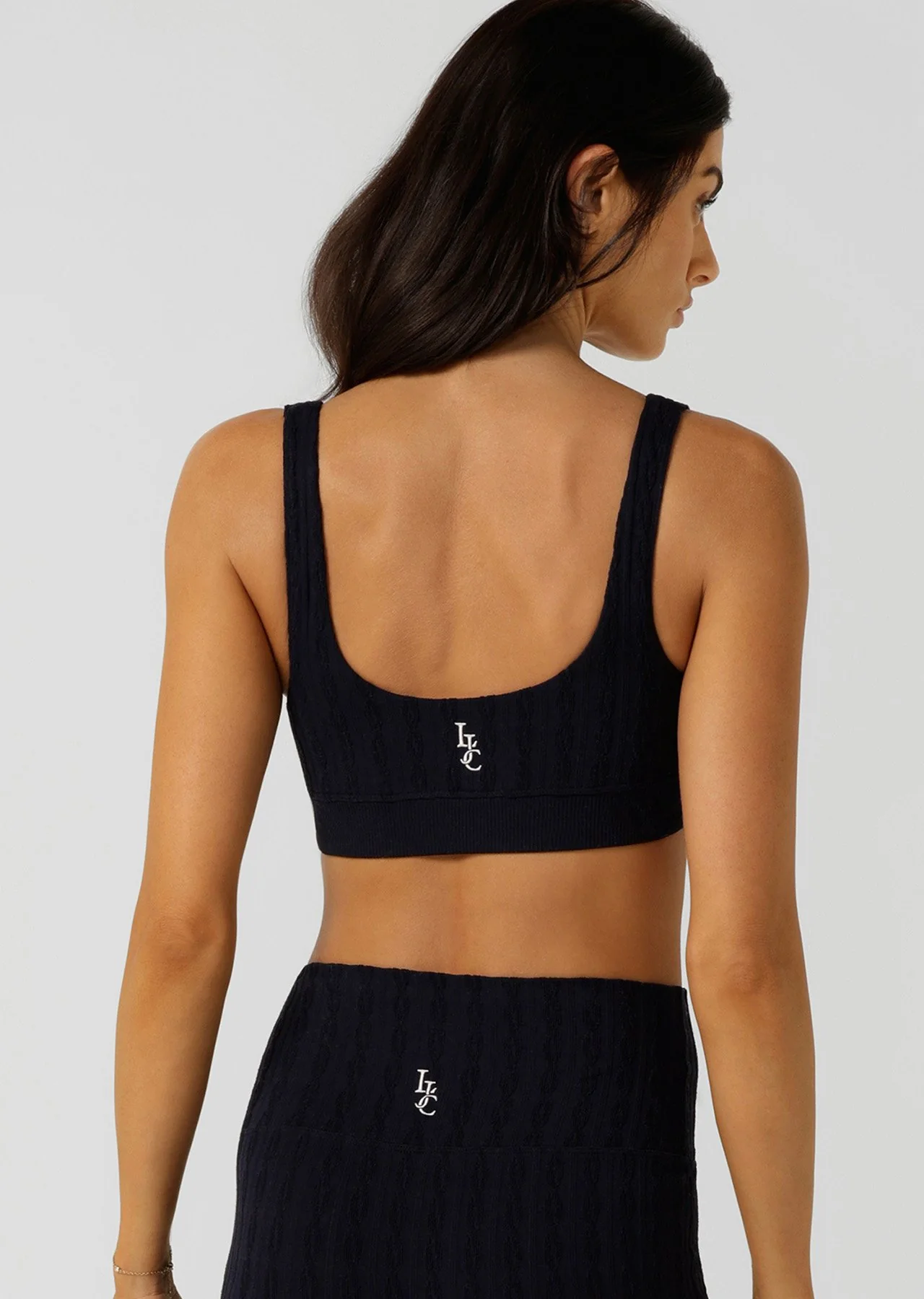 Cable Seamless Sports Bra