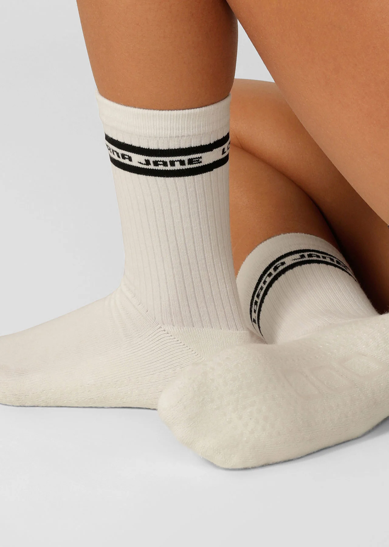 Pilates Crew Socks