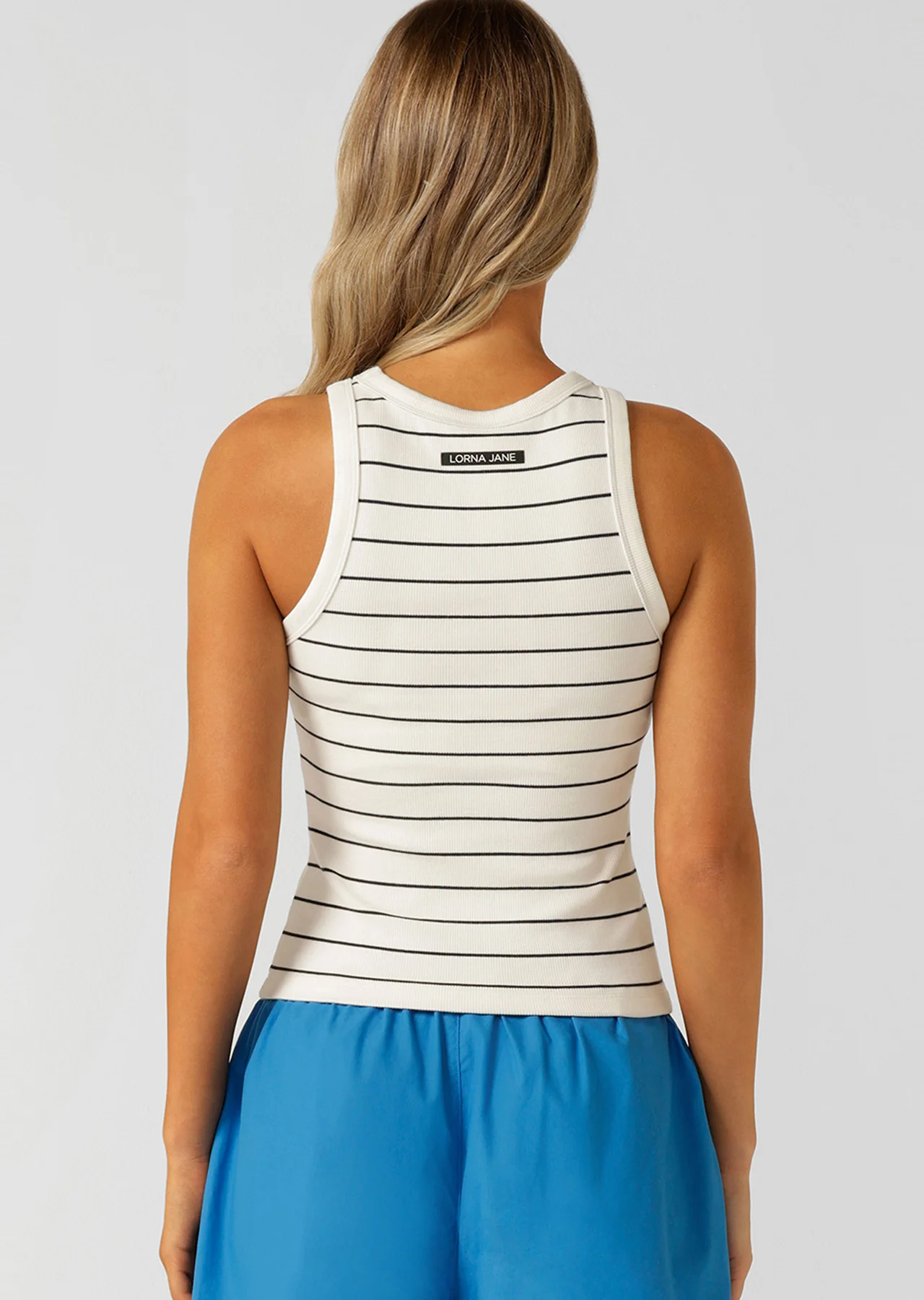 LJ Basics Stripe Rib Tank