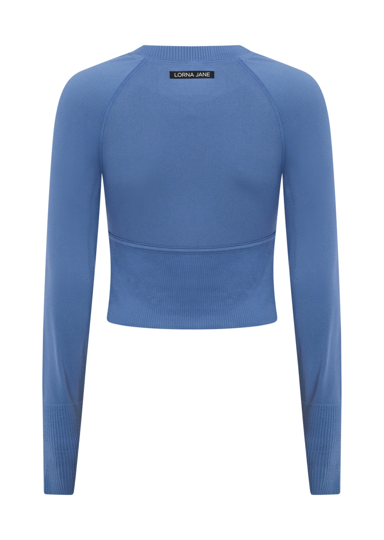 Seamless Contour Cropped Long Sleeve Top