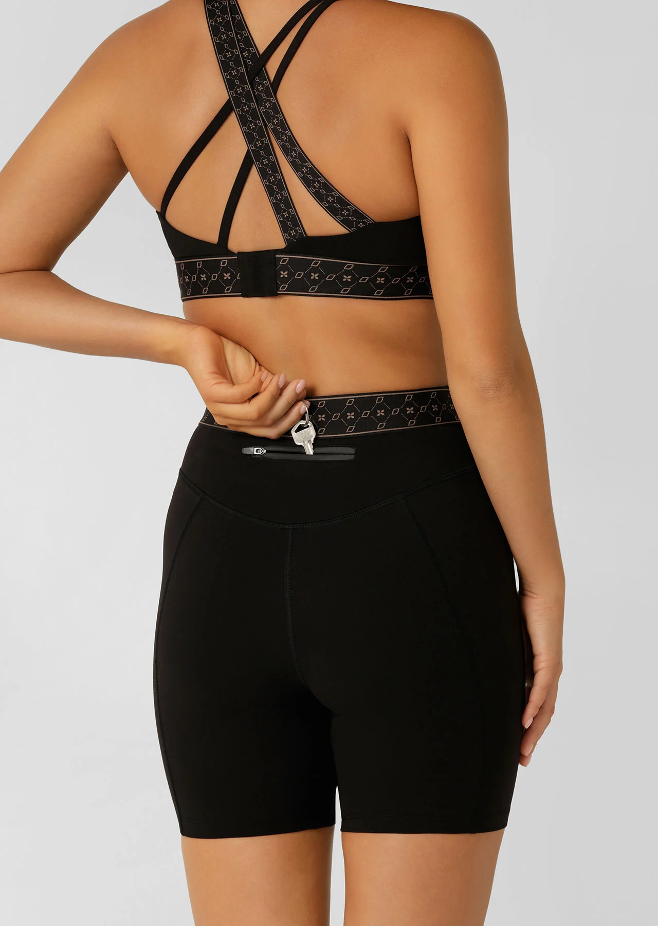 High Definition Zip Pocket Bike Shorts