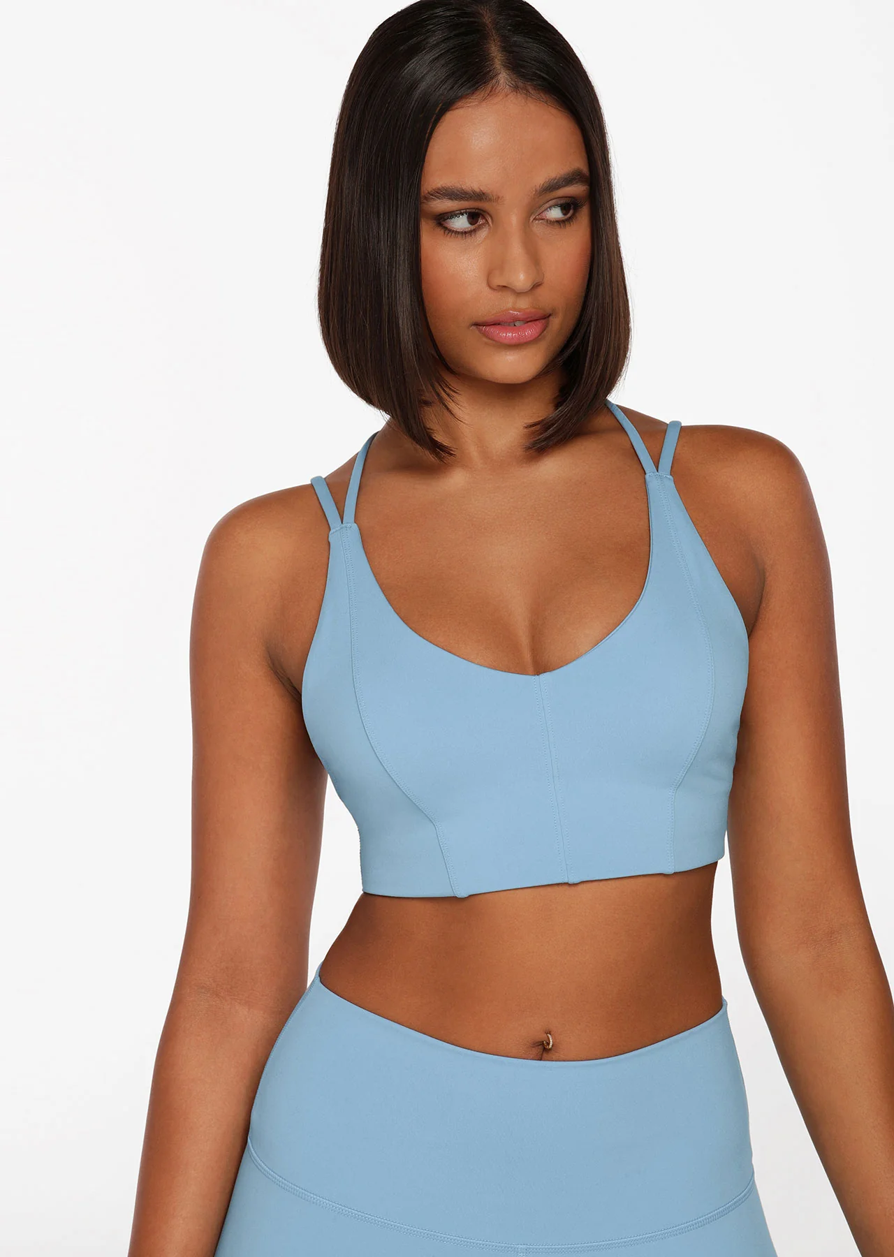 Half Time Recycled Longline Sports Bra