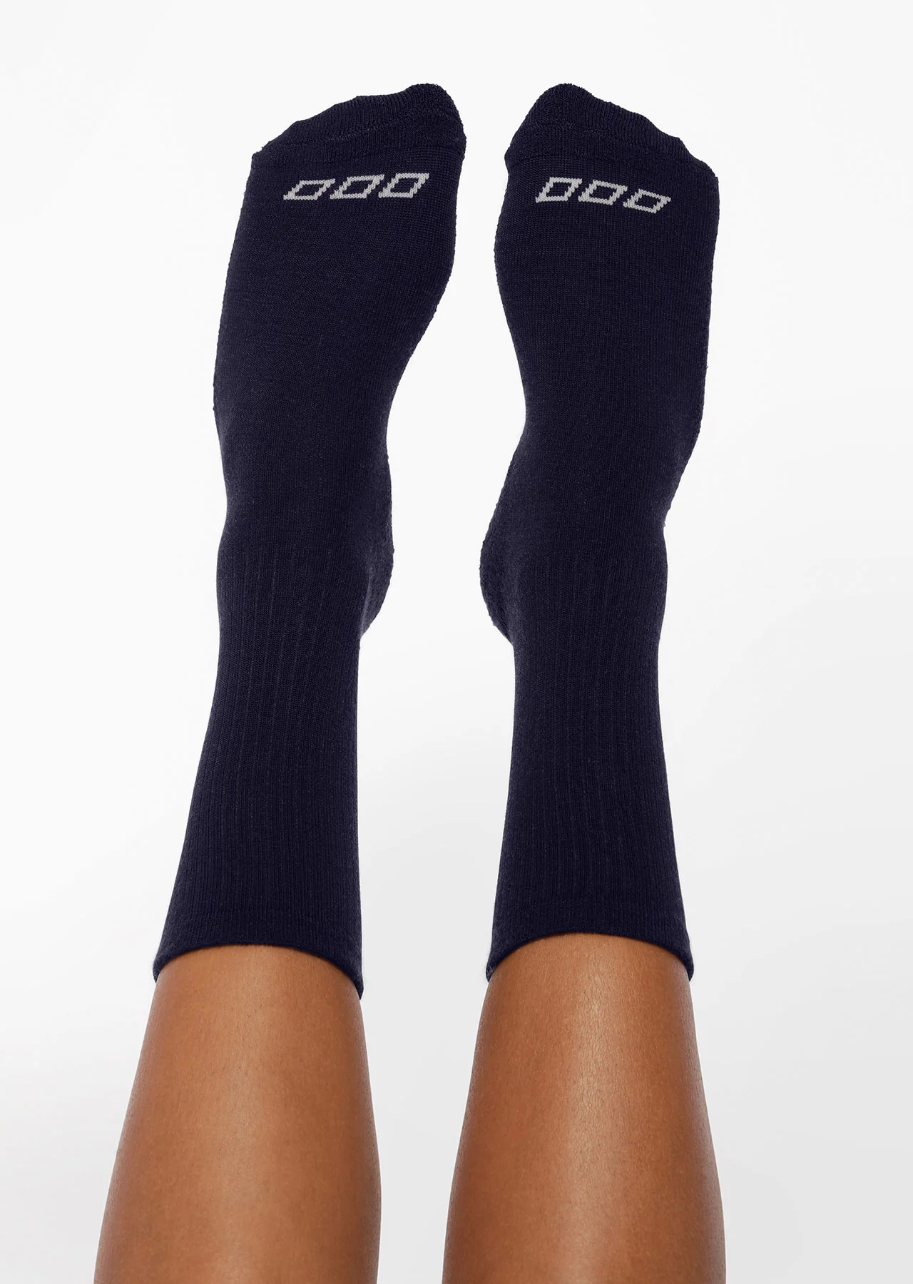 Merino Wool Blend Quarter Crew Socks