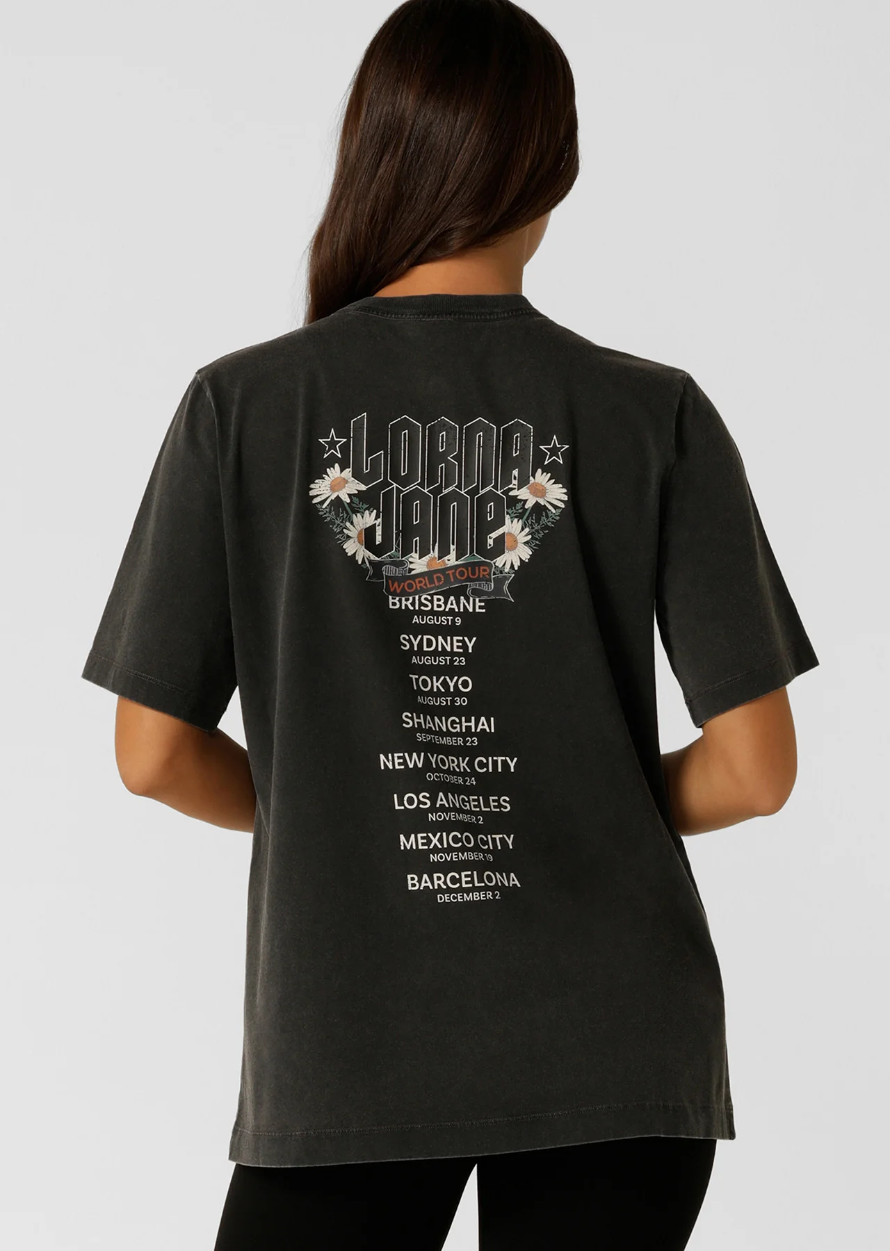 World Tour Washed Relaxed T-Shirt