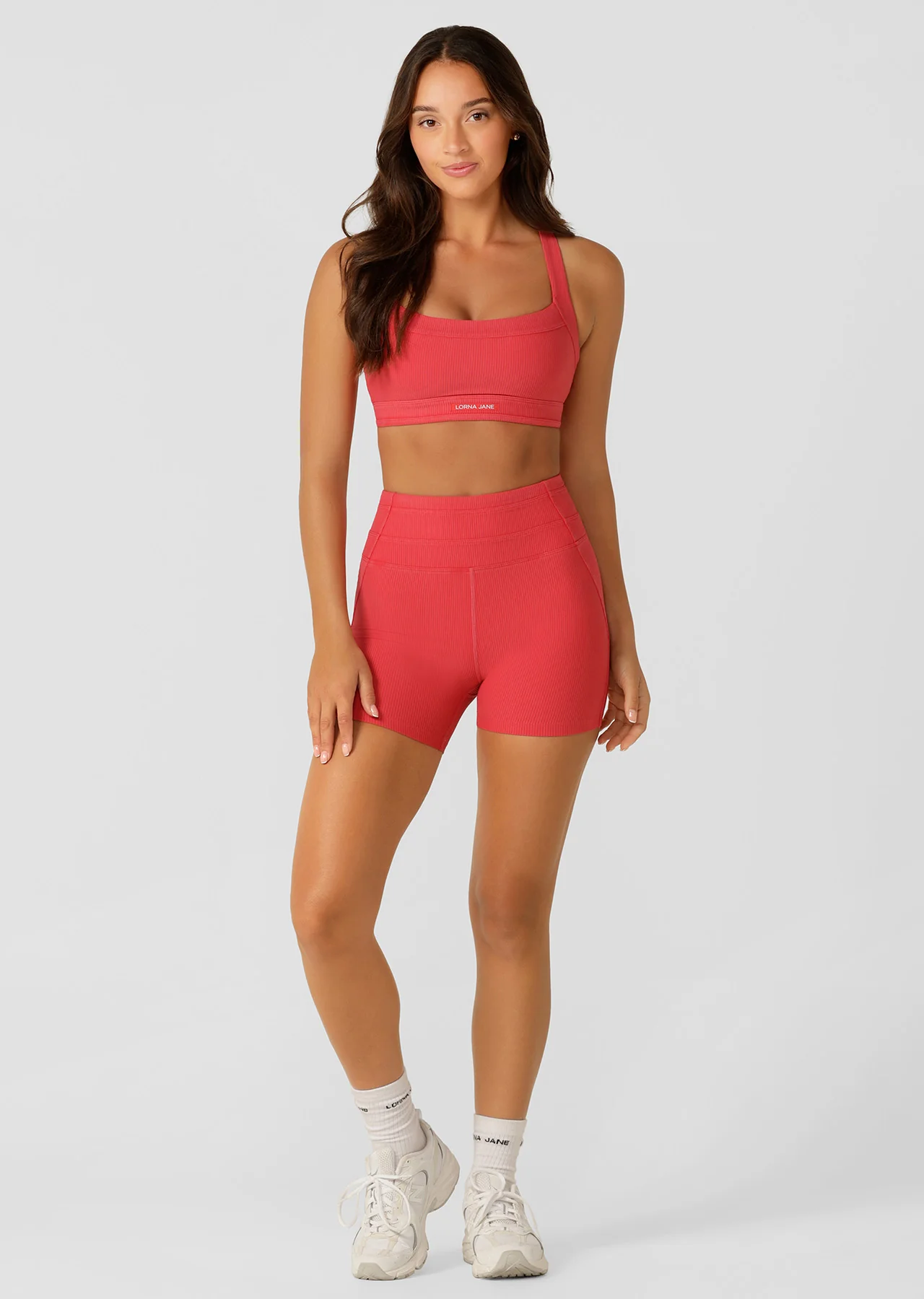 Amplify Washed Rib Sports Bra