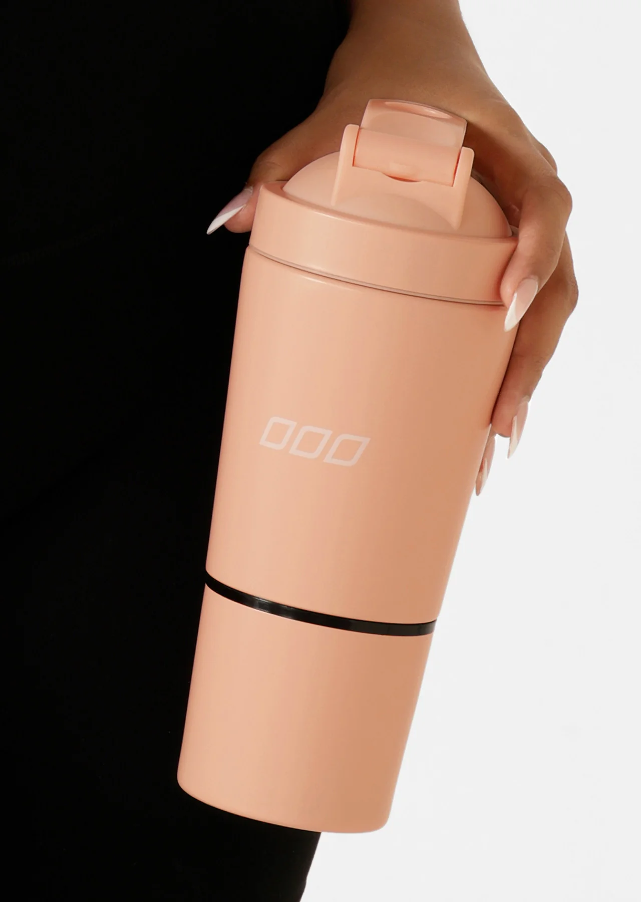 Stainless Steel Compartment Protein Shaker