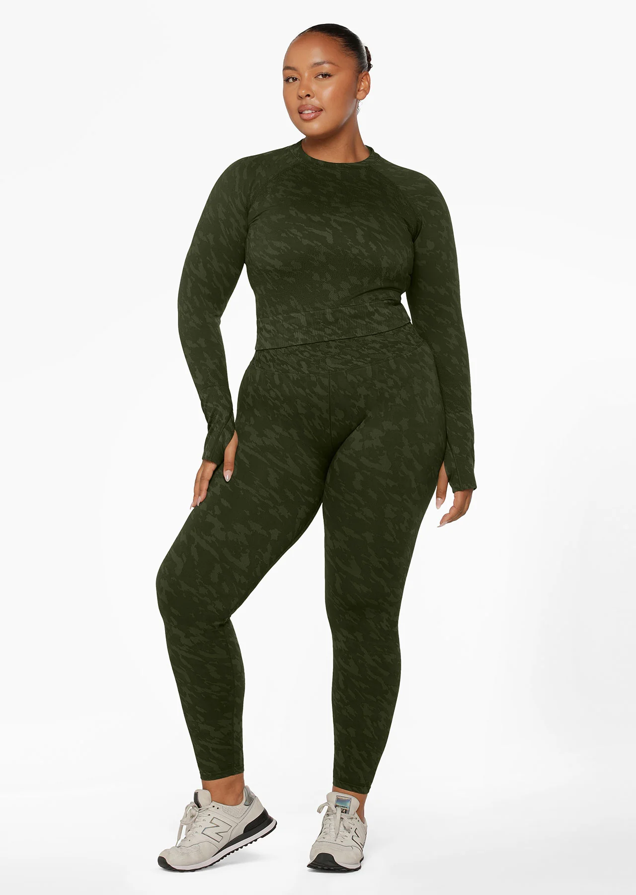Take A Hike Seamless Long Sleeve Top