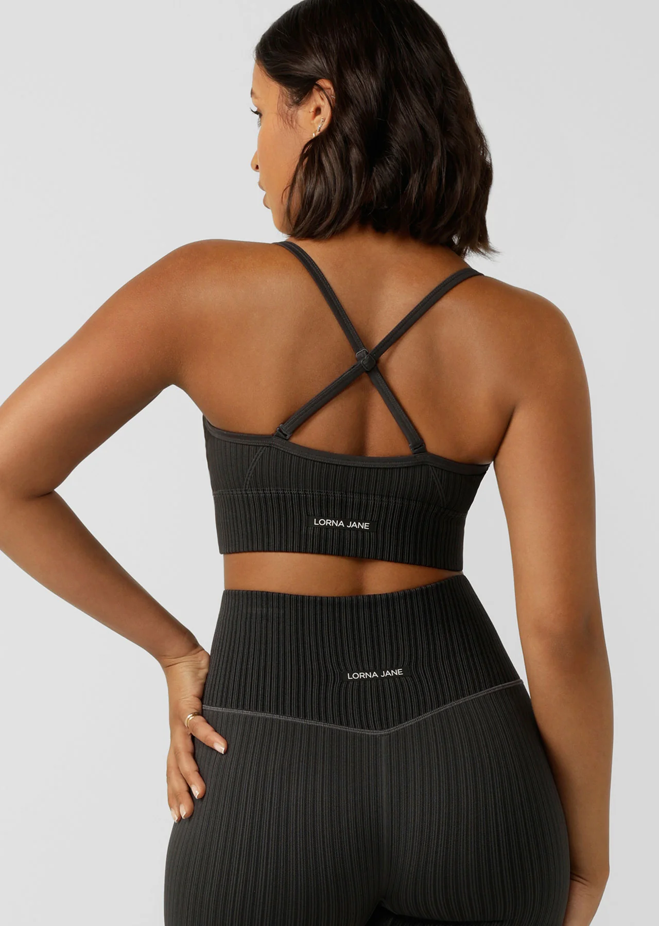 Seamless Swim Longline Sports Bra