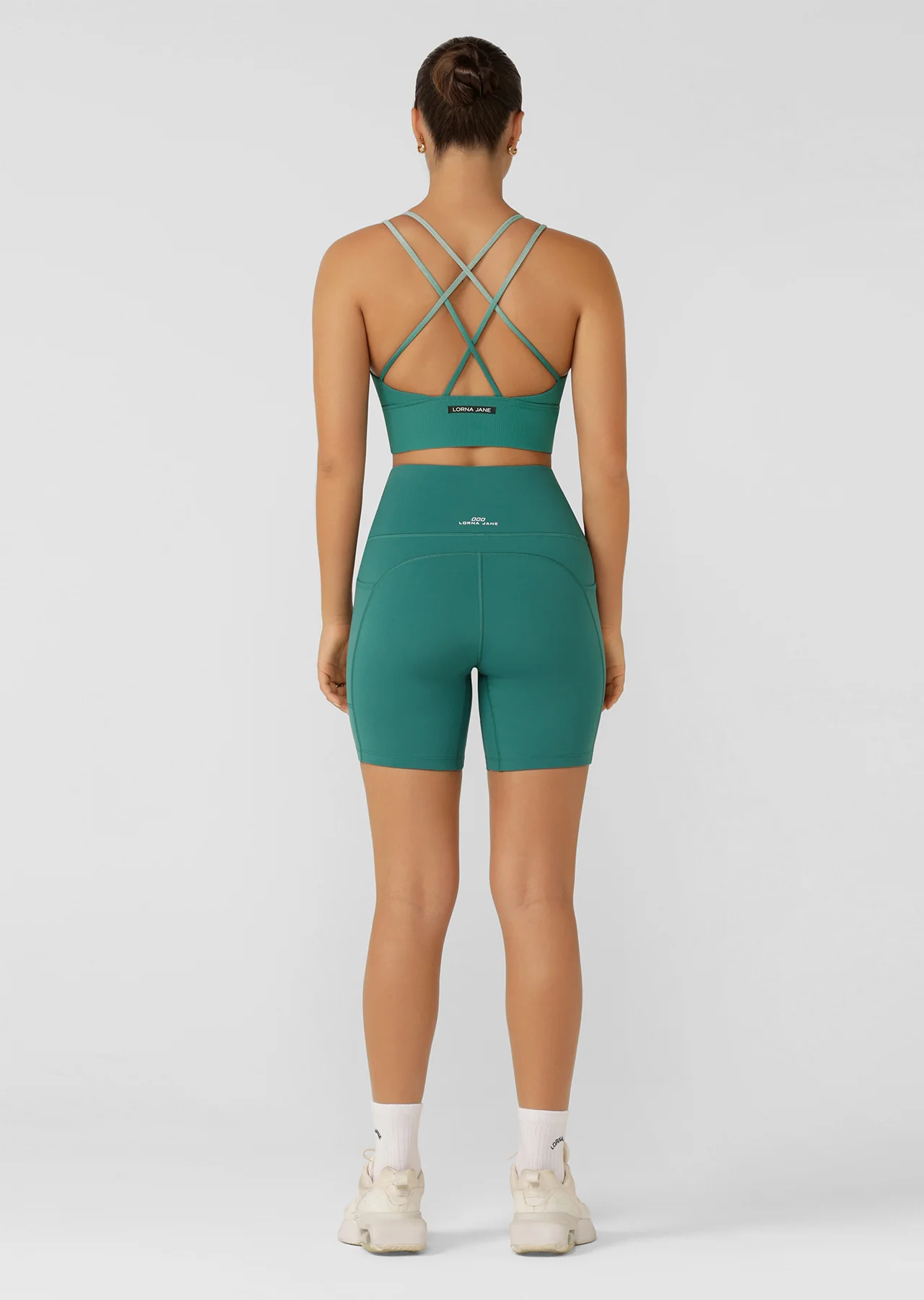 No Ride Booty Phone Pocket Bike Shorts