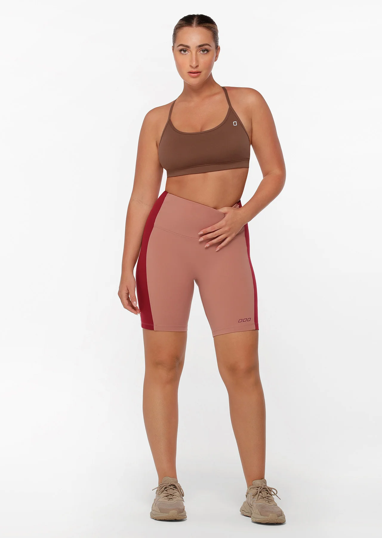 No Ride Colour Block Bike Shorts