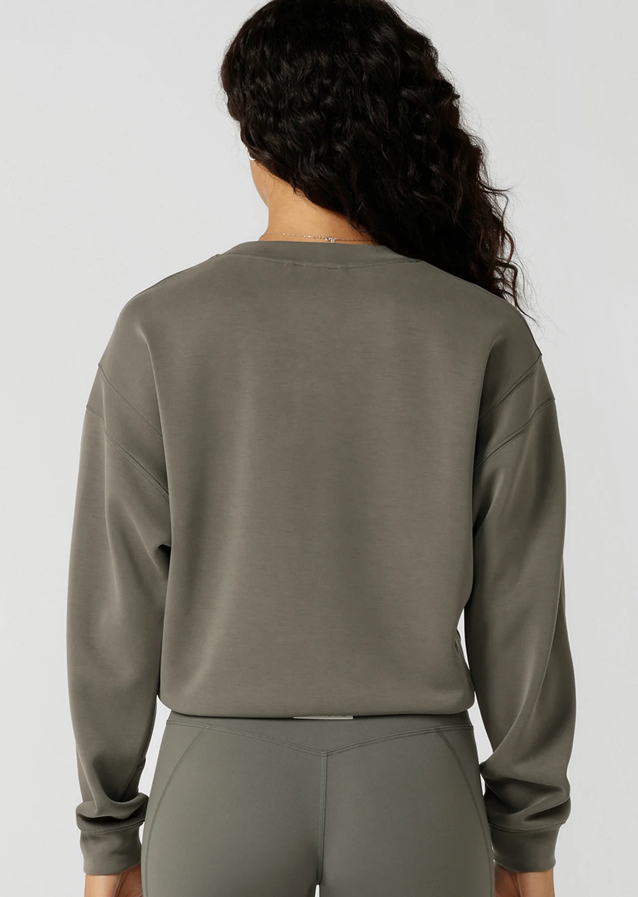 Make Space Cropped Sweatshirt