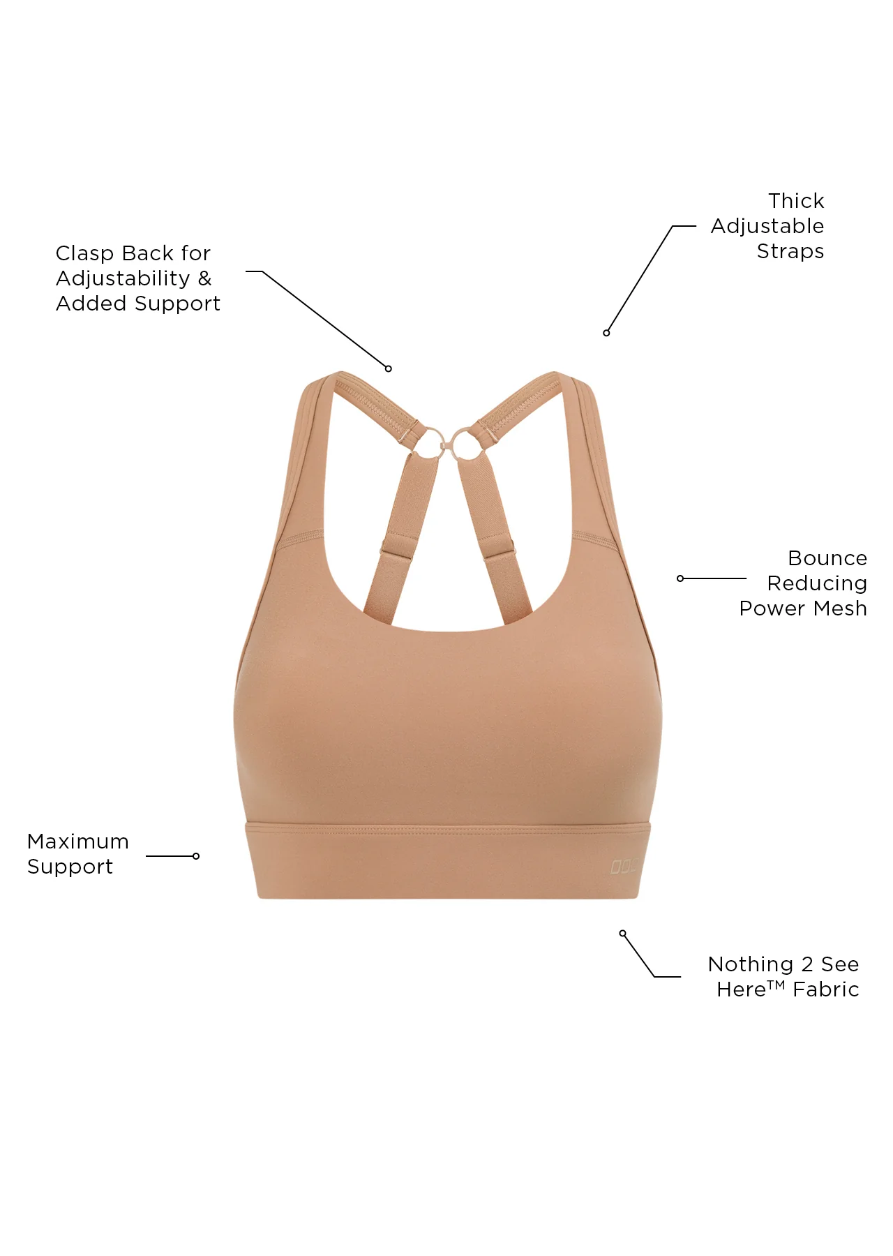 Amy Maximum Support Sports Bra