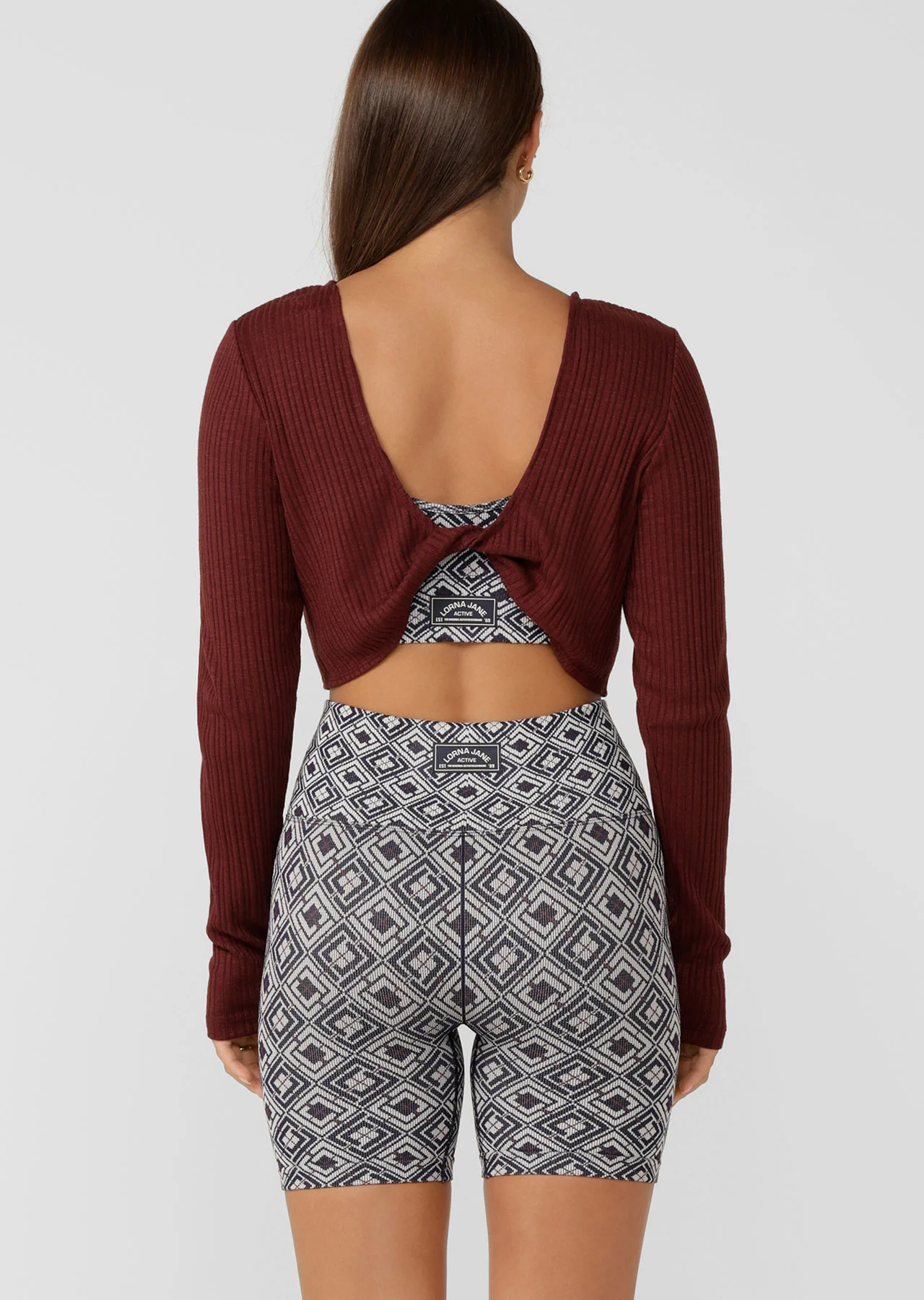 Volley Rib Long Sleeve Top