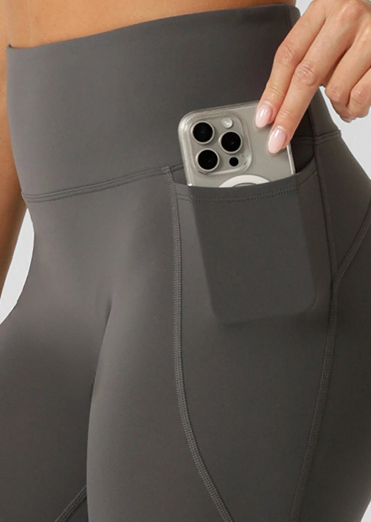 Amy No Ride Phone Pocket Ankle Biter Leggings