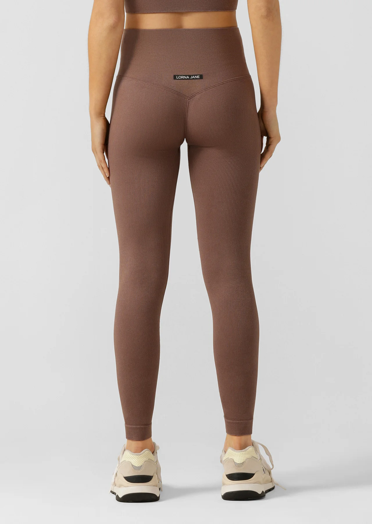 Tempo Ribbed Seamless Ankle Biter Leggings