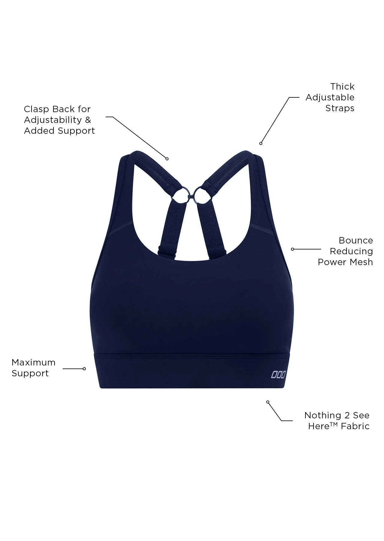 Amy Maximum Support Sports Bra