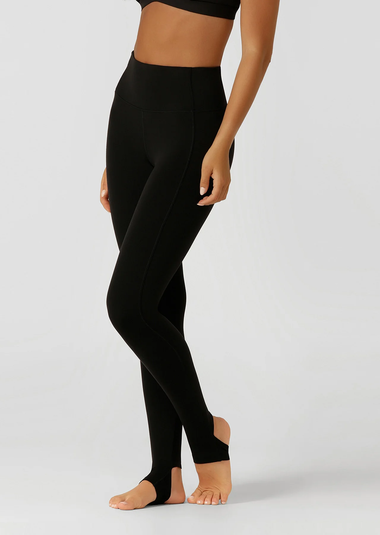 Streamlined Full Length Stirrup Leggings